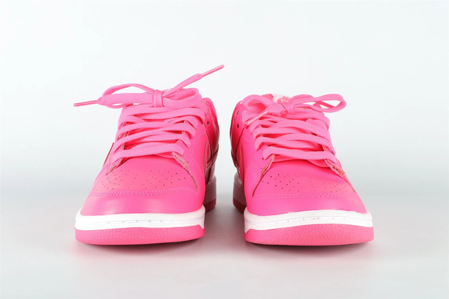 NIKE PINK KIDS GIRLS SNEAKERS EU 36 UK 3 US 5.5 - Image 3