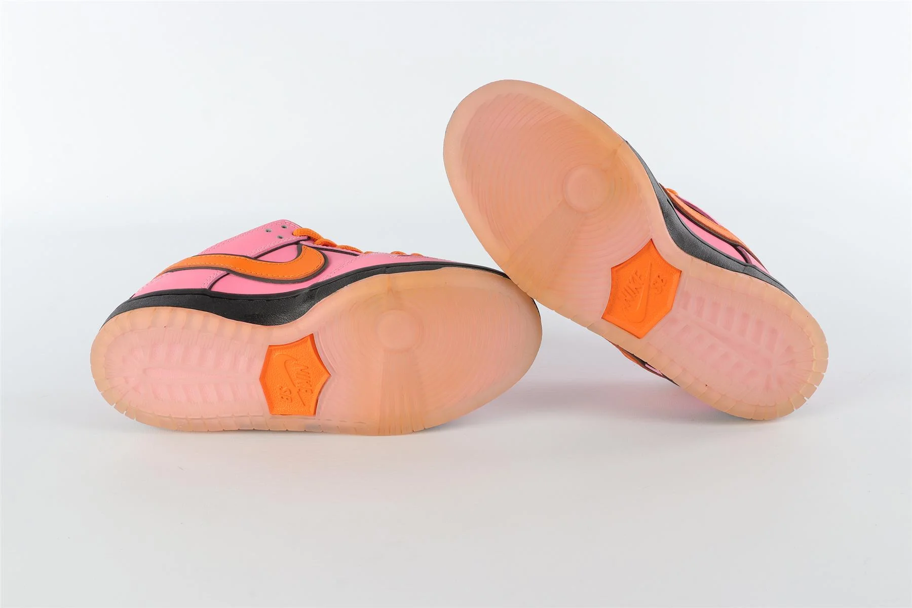 NIKE PINK LEATHER TRAINERS EU 35.5 UK 3 US 5 - Image 6