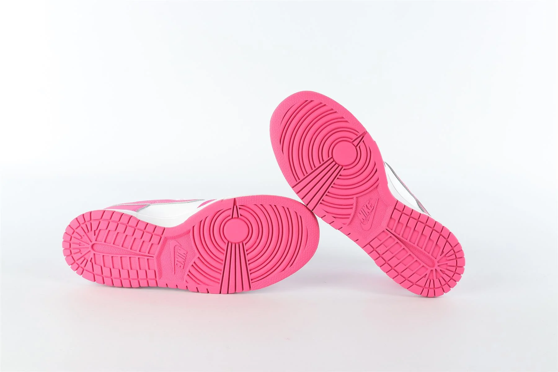 NIKE PINK LEATHER TRAINERS EU 37 UK 4 US 6.5 - Image 6