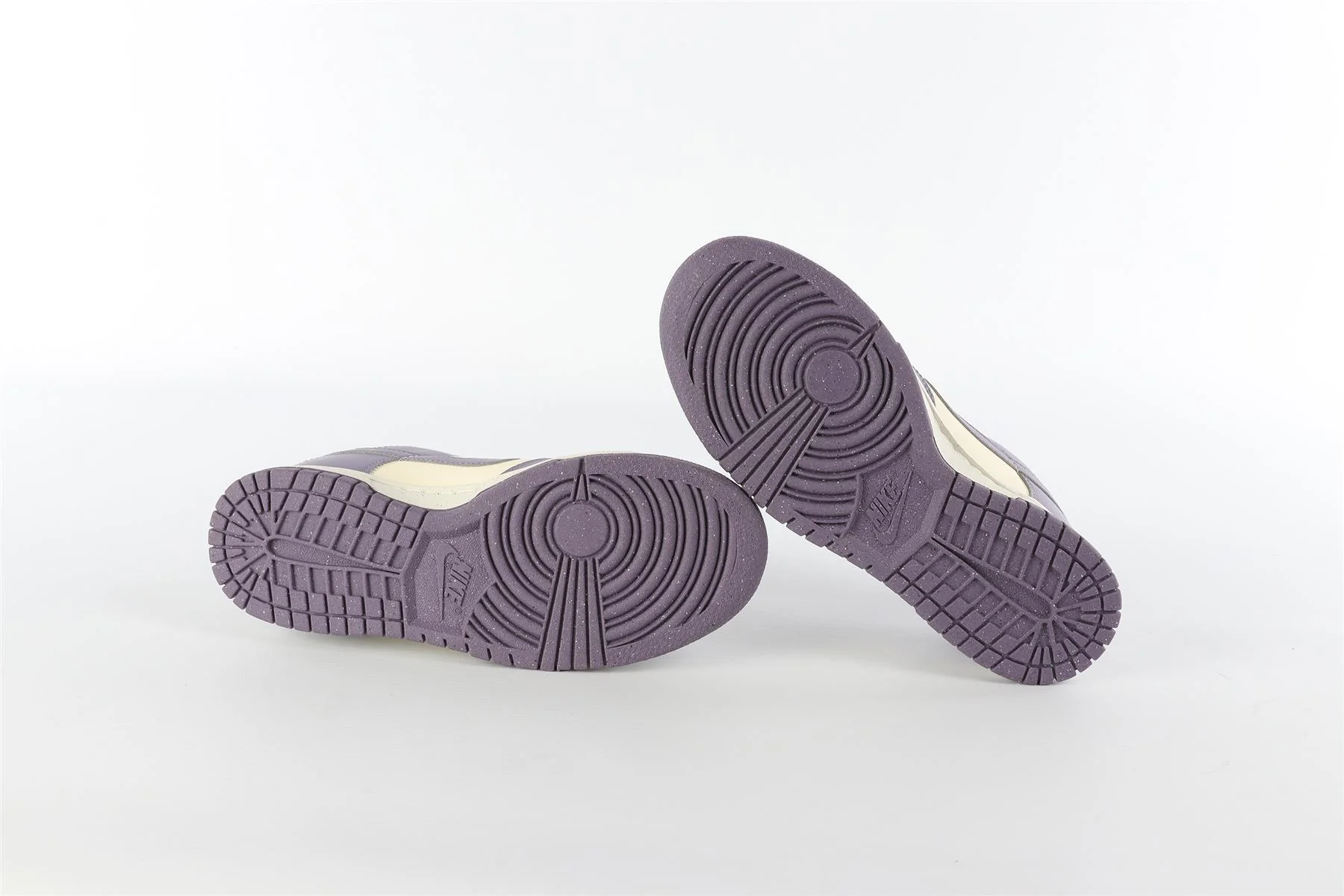 NIKE PURPLE LEATHER TRAINERS EU 35.5 UK 3 US 5 - Image 6