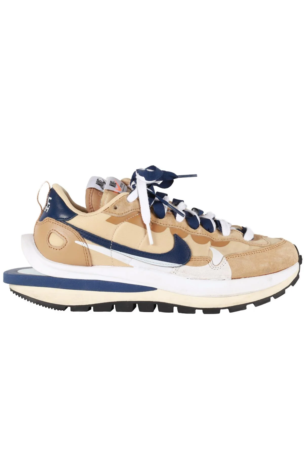 NIKE + SACAI VAPORWAFFLE TAN NAVY SNEAKERS EU 39 UK 6 US 6.5 - Image 7