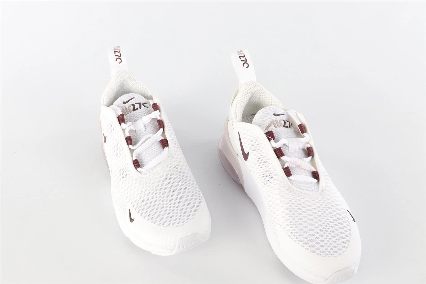 NIKE WHITE BOYS TRAINERS EU 29 (UK 10.5, US 11.5) - Image 4