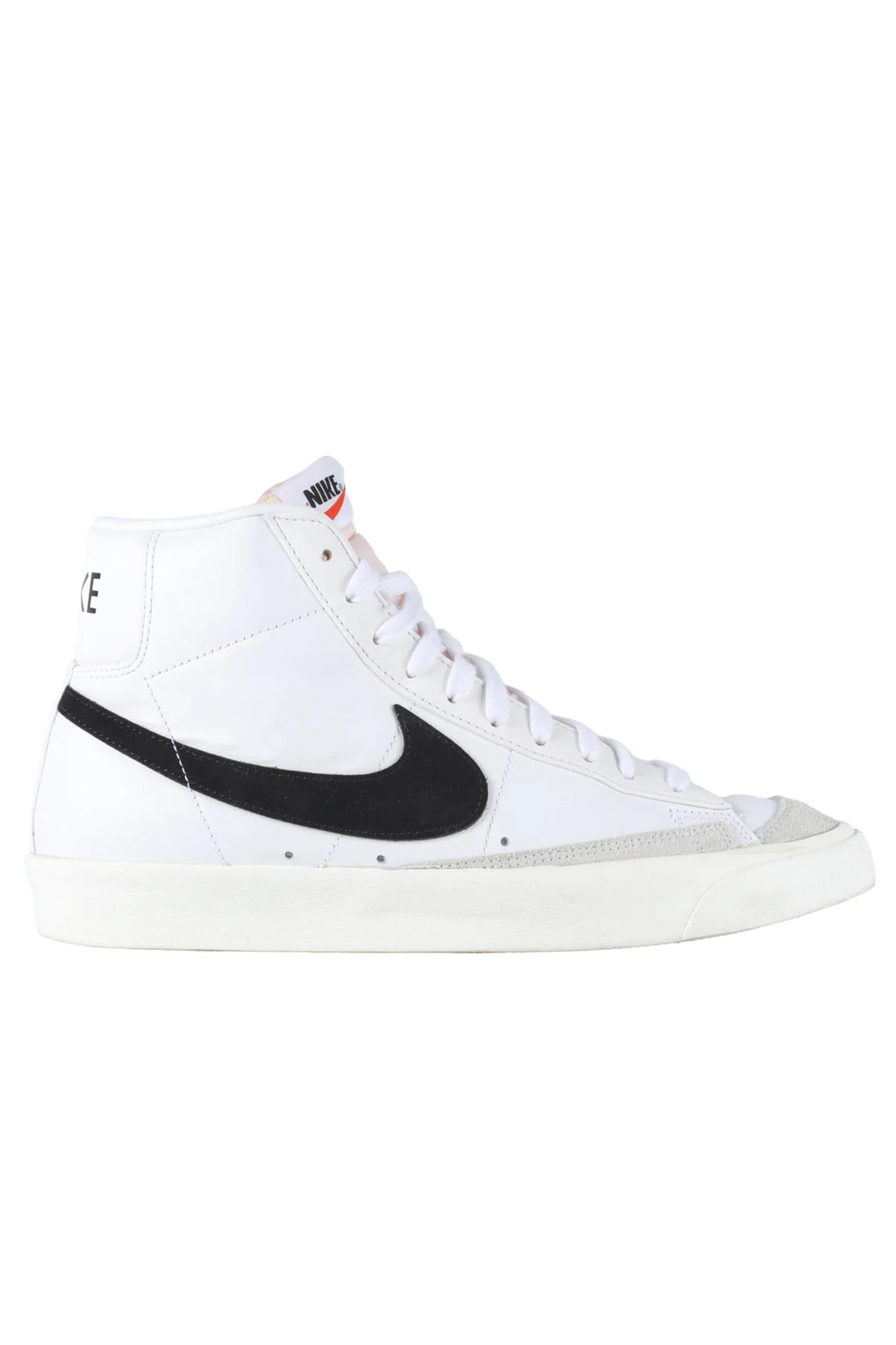 NIKE WHITE MEN'S MID '77 VINTAGE SNEAKERS EU 44 UK 9 US 10