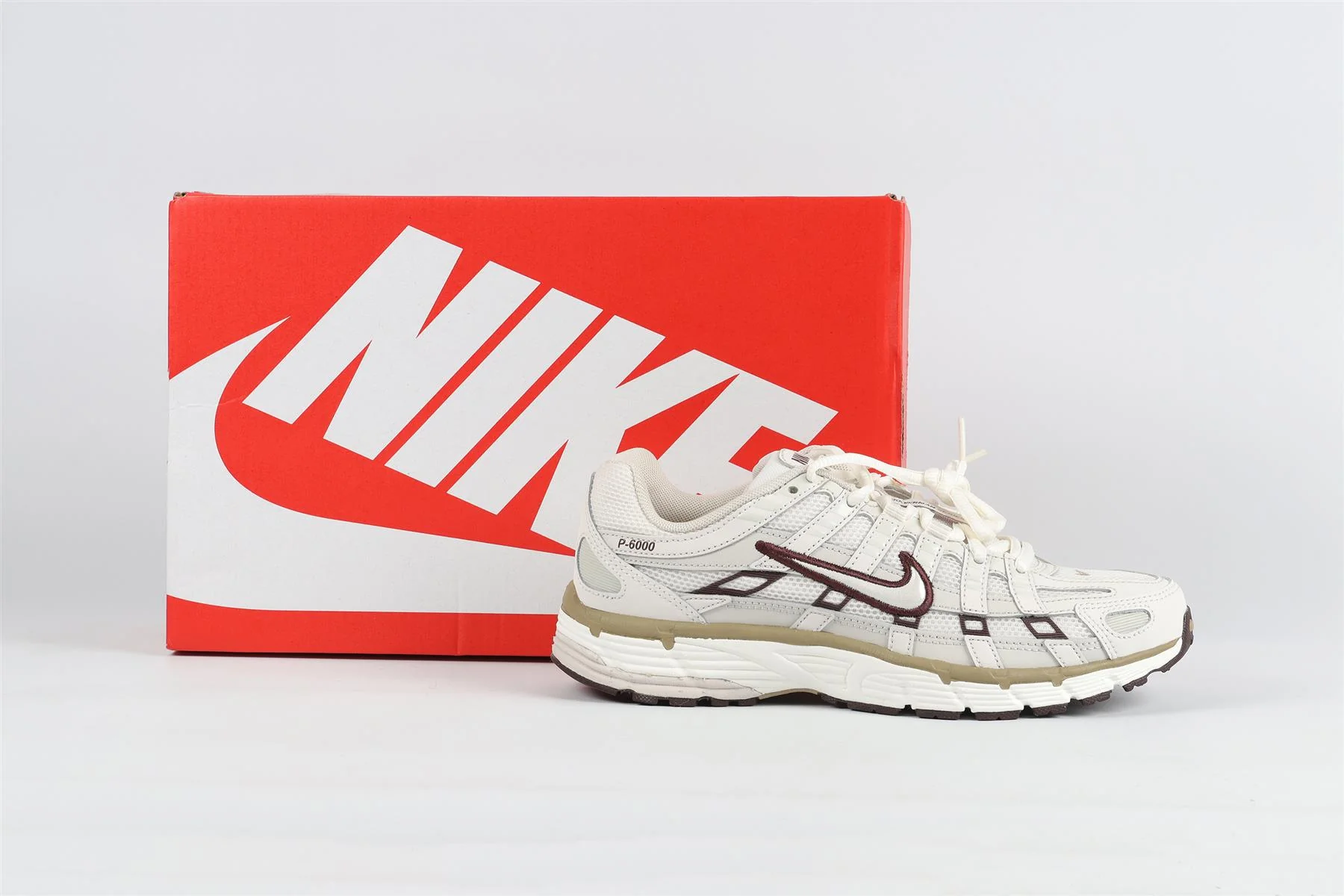 NIKE WHITE P-600 WHITE SAND SNEAKERS EU 38.5 UK 5 US 7.5 - Image 7