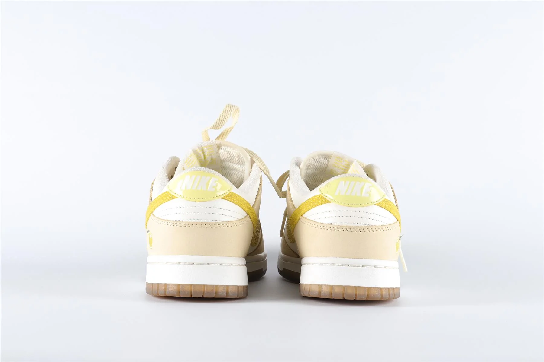 NIKE YELLOW DUNK LOW LEMONADE SNEAKERS EU 39 UK 5.5 US 8 - Image 5