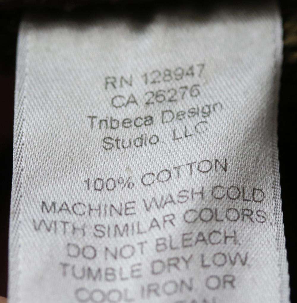 NILI LOTAN NOLAN DISTRESSED COTTON JERSEY TRACK PANTS MEDIUM - Image 5