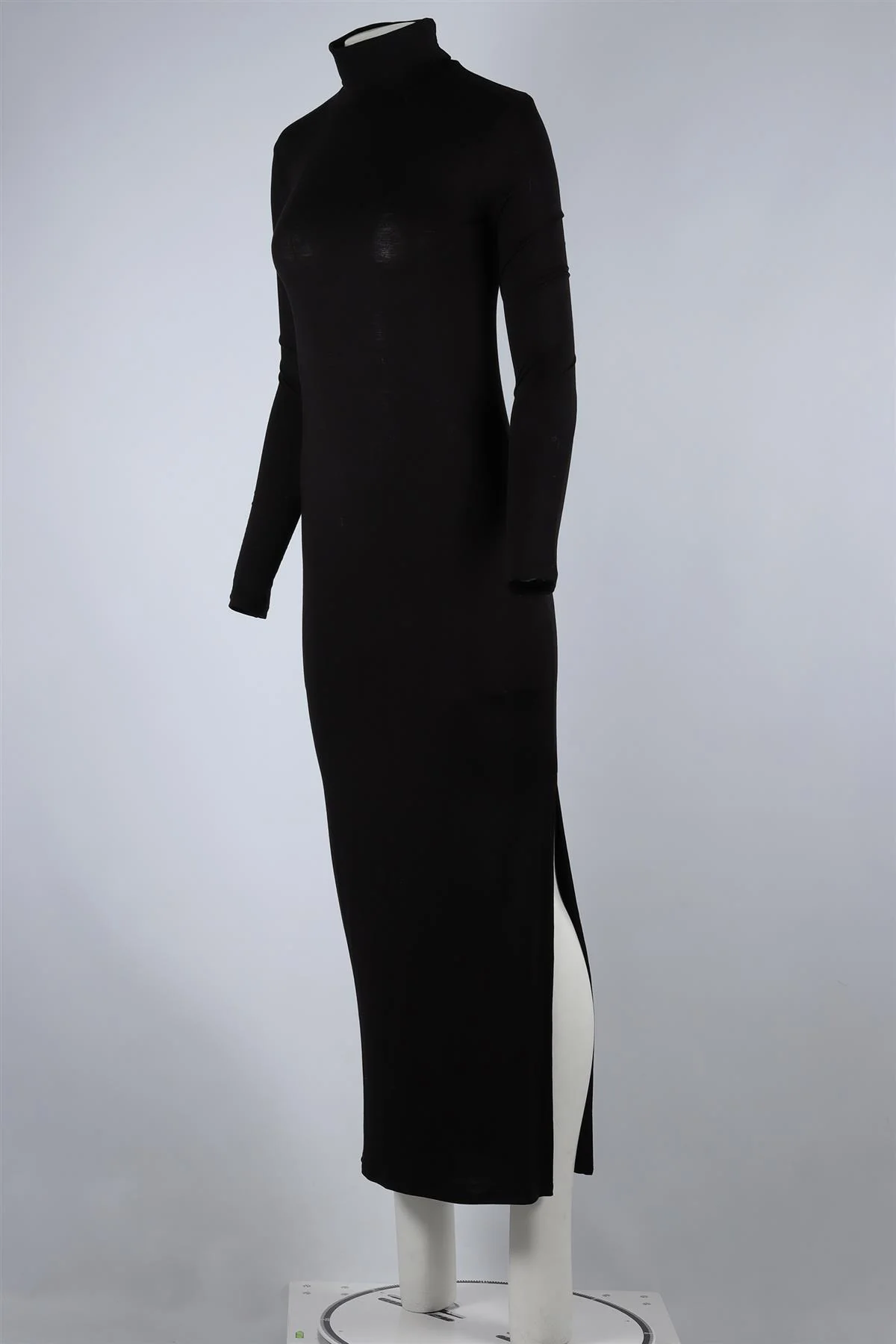 NINETY PERCENT BLACK JERSEY MAXI DRESS XSMALL - Image 3