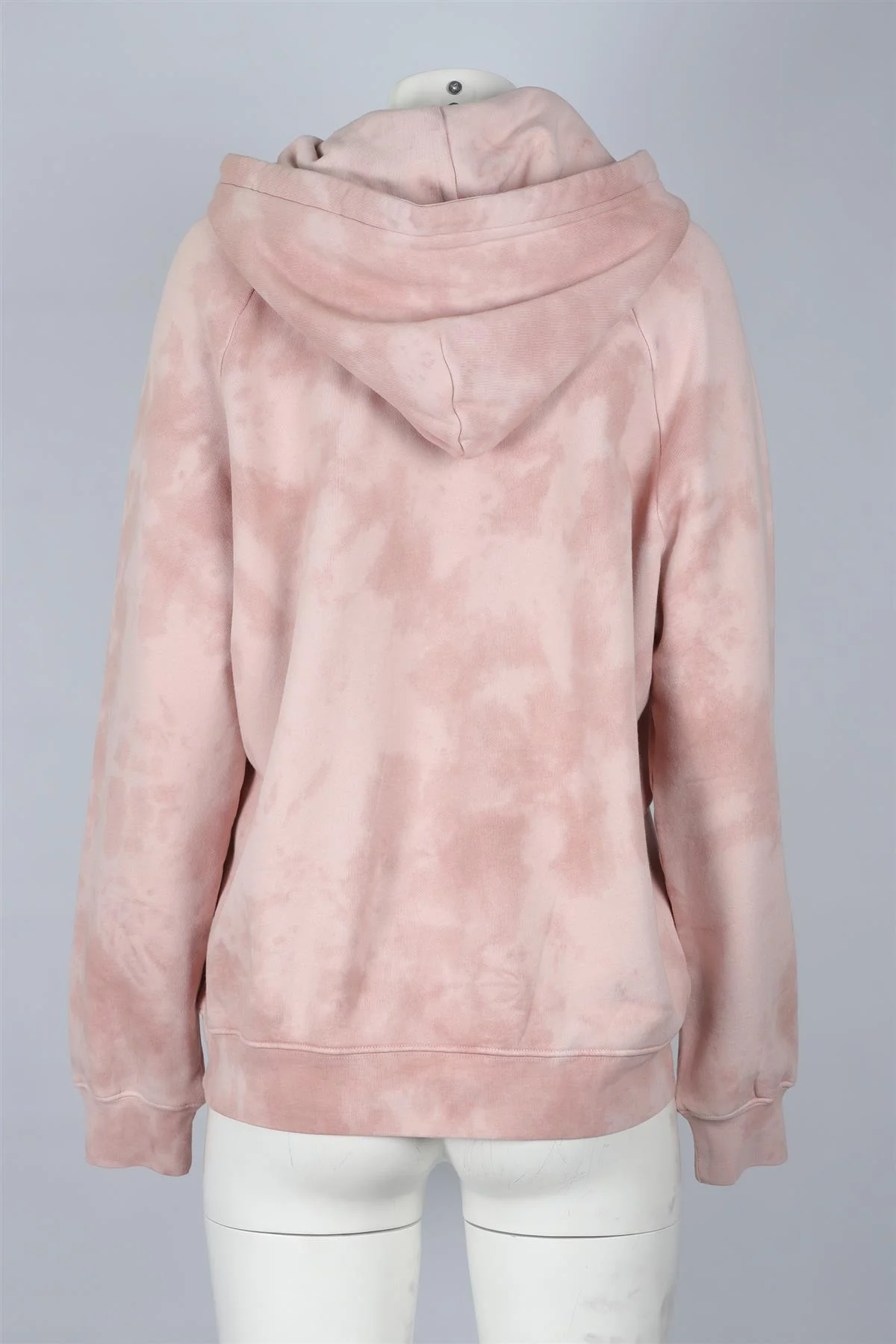 NINETY PERCENT PINK COTTON HOODIE SMALL - Image 4