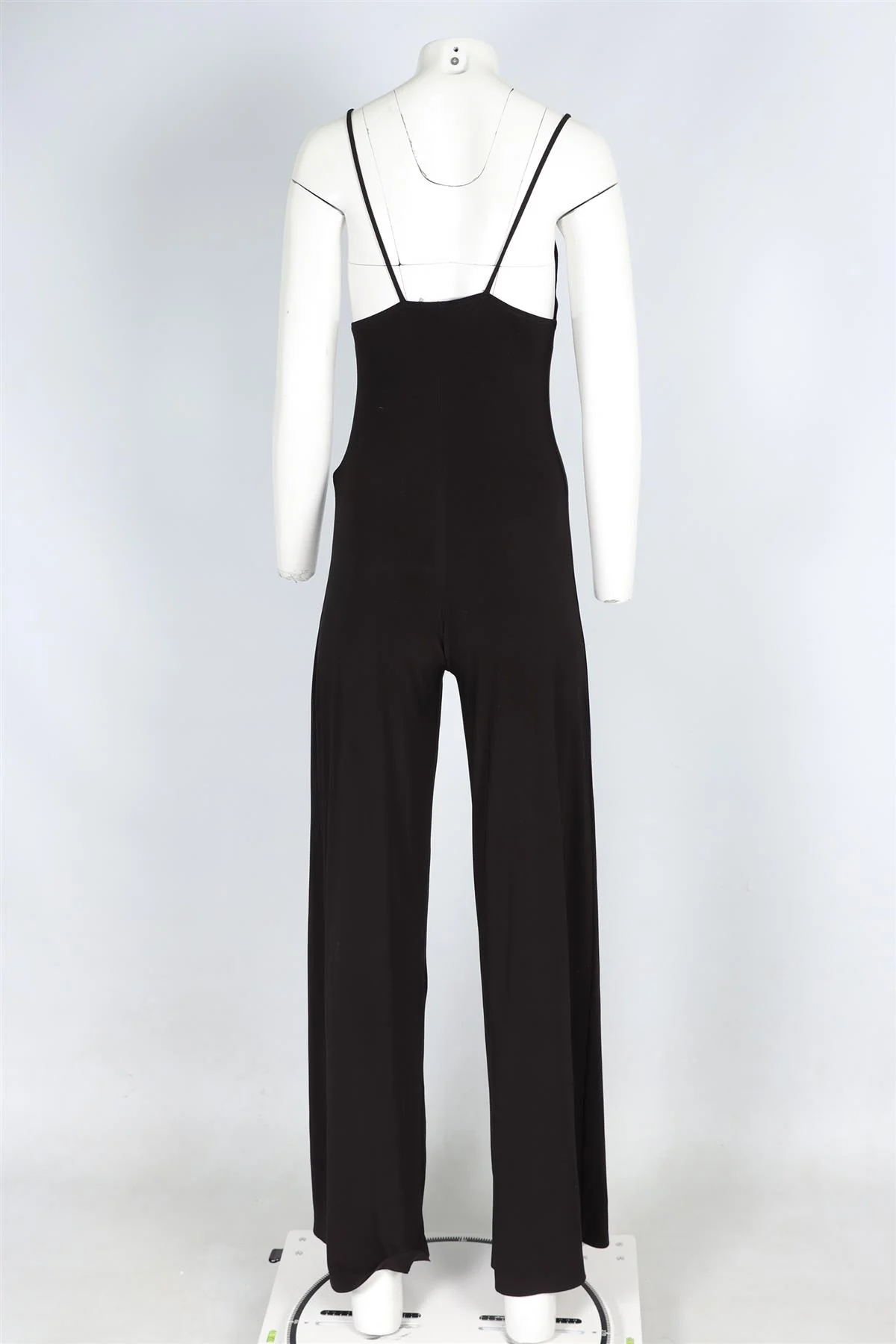 NORMA KAMALI BLACK JERSEY JUMPSUIT XSMALL - Image 4