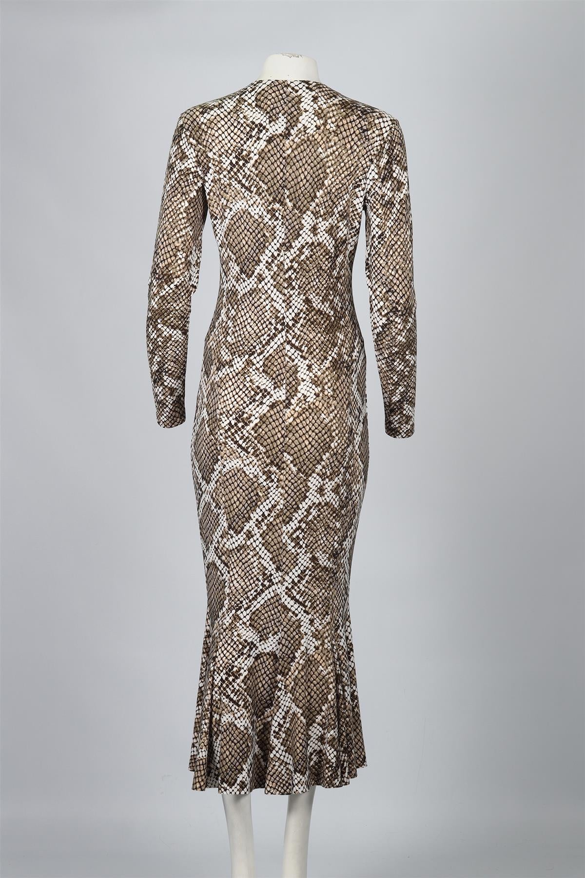 NORMA KAMALI JERSEY MAXI DRESS MEDIUM - Image 4
