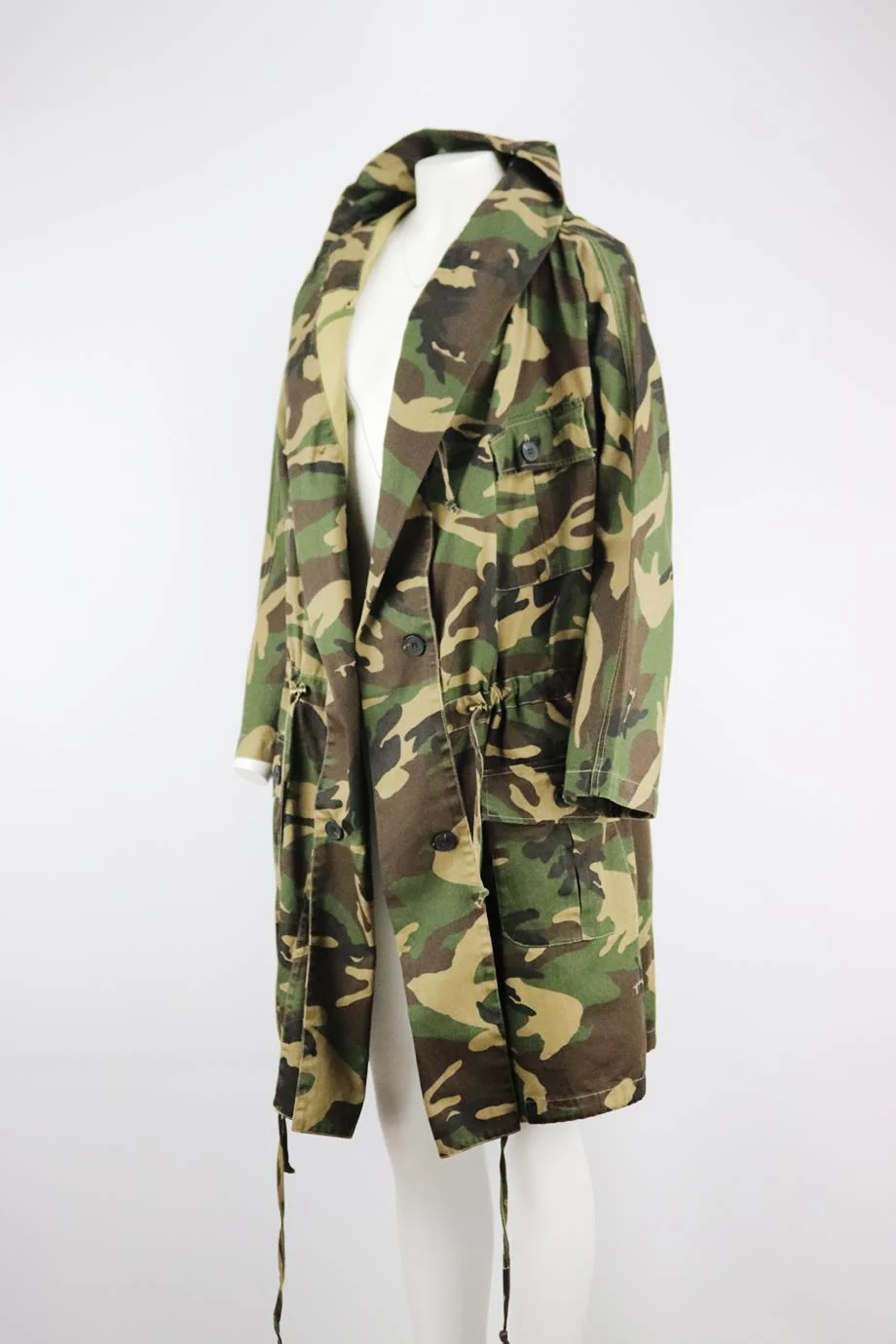 NSF CAMOUFLAGE PRINT COTTON COAT MEDIUM - Image 3