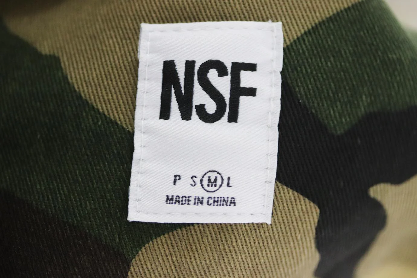 NSF CAMOUFLAGE PRINT COTTON COAT MEDIUM - Image 5