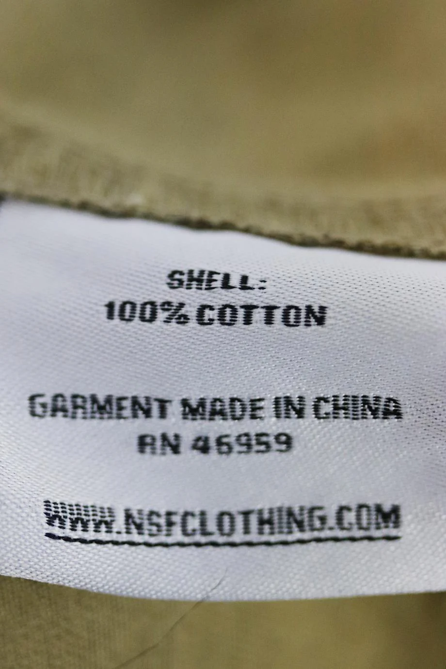 NSF CAMOUFLAGE PRINT COTTON COAT MEDIUM - Image 6