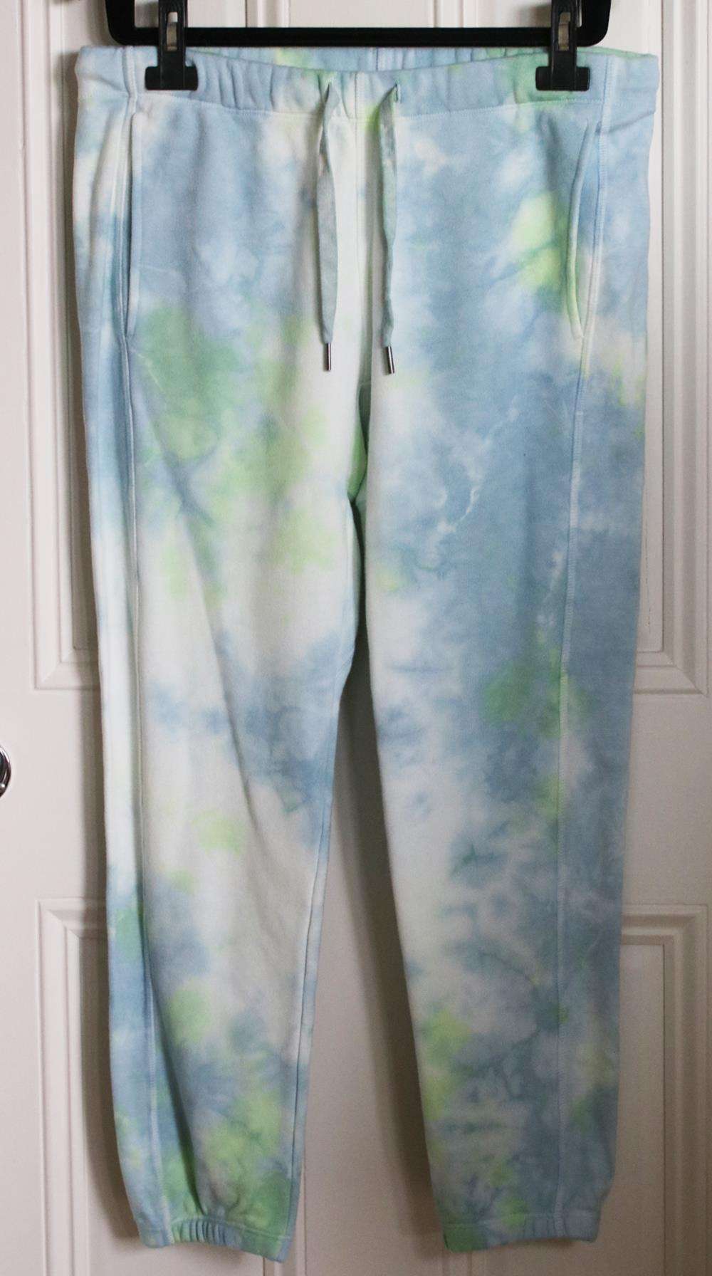 NSF DANICA TIE DYE COTTON JERSEY SWEATPANTS MEDIUM - Image 3