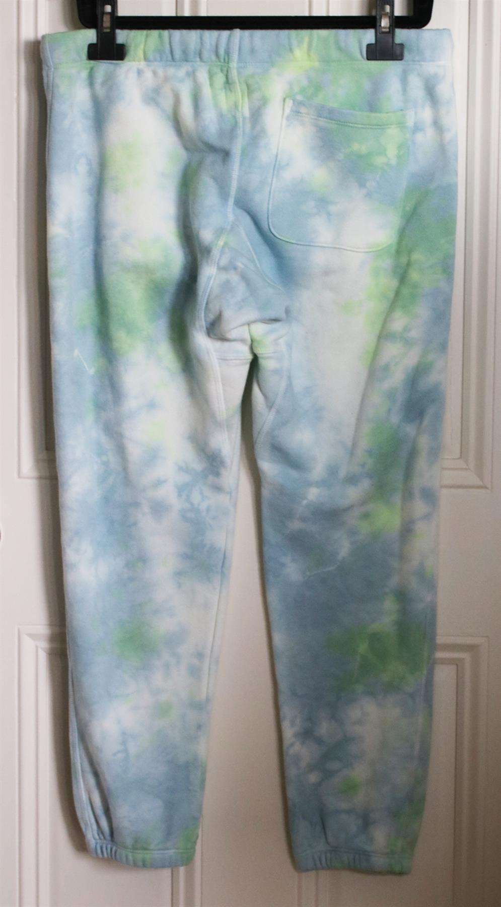 NSF DANICA TIE DYE COTTON JERSEY SWEATPANTS MEDIUM - Image 4