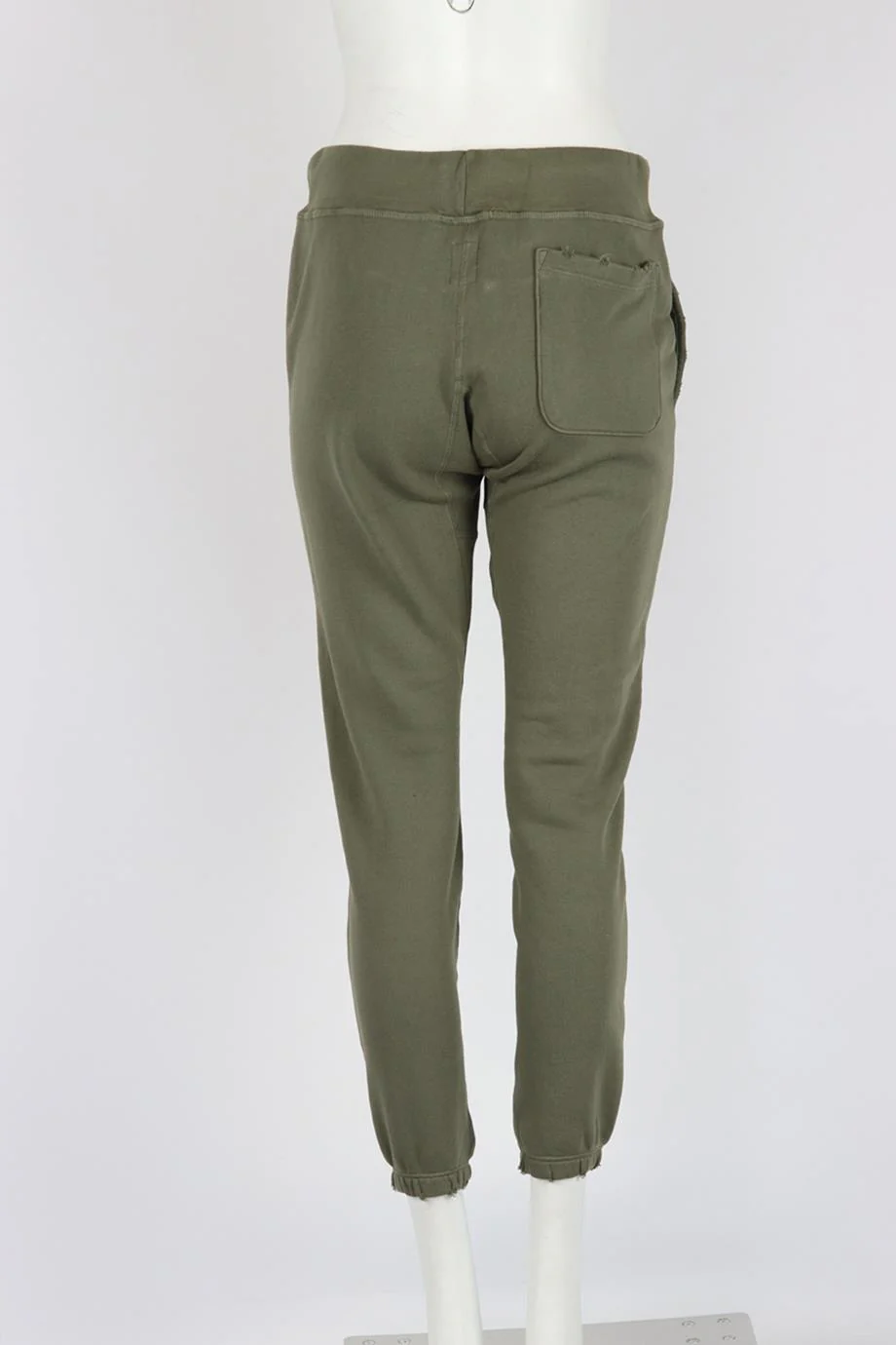 NSF DISTRESSED COTTON JERSEY TRACK PANTS MEDIUM - Image 4