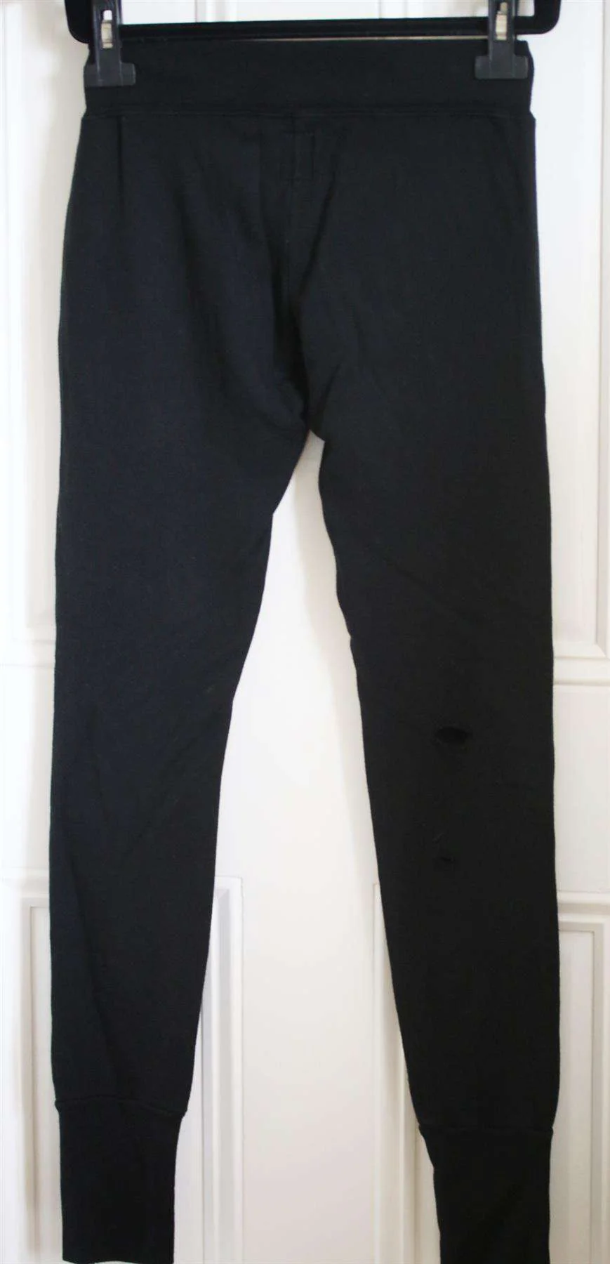 NSF MADDOX DISTRESSED COTTON JERSEY TRACK PANTS XSMALL - Image 4