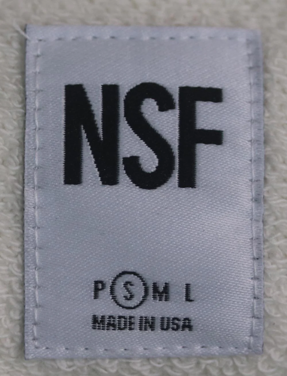 NSF PRINTED COTTON JERSEY SWEATSHIRT SMALL - Image 5