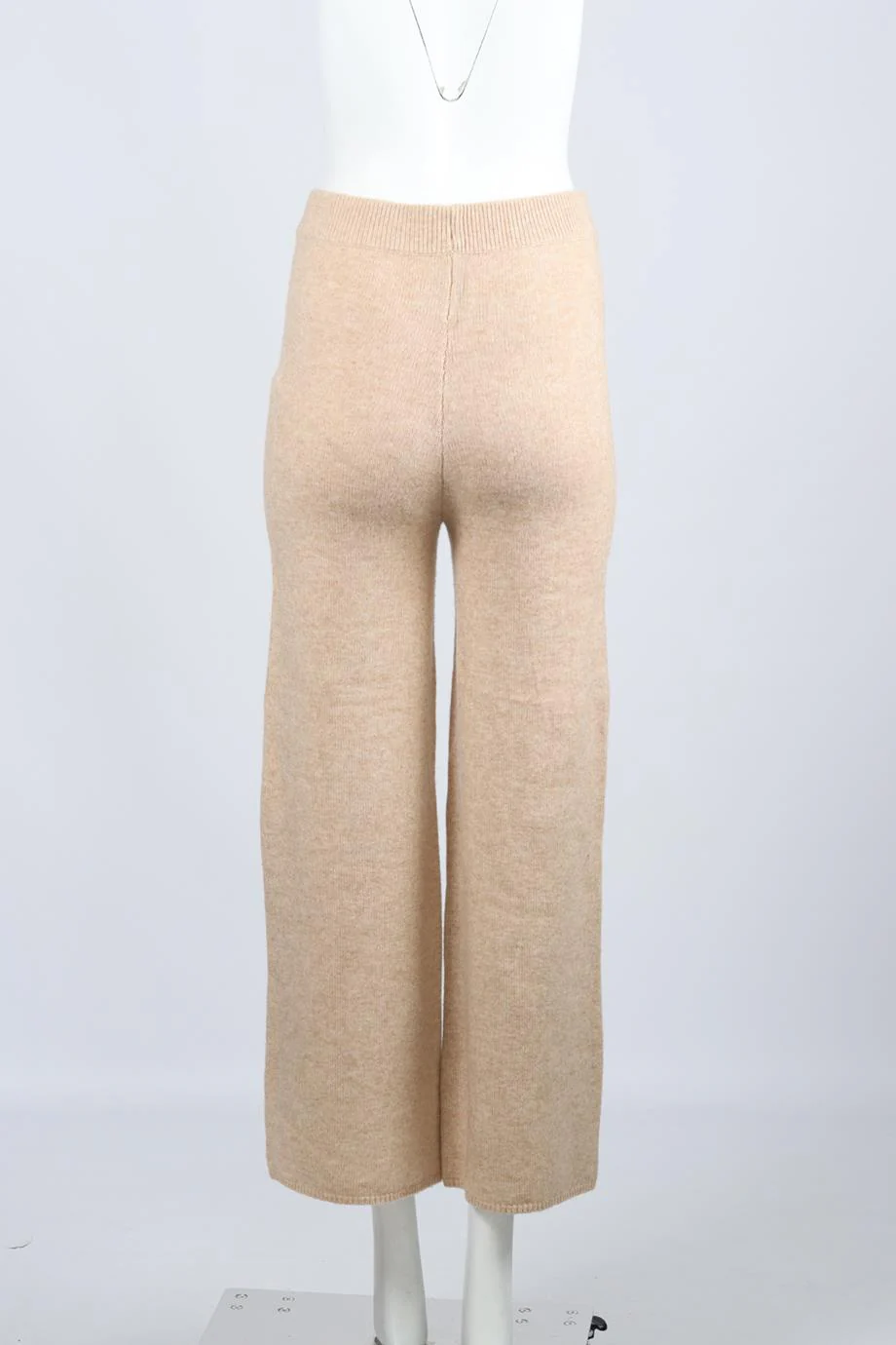 NSF WOOL BLEND WIDE LEG PANTS SMALL - Image 4
