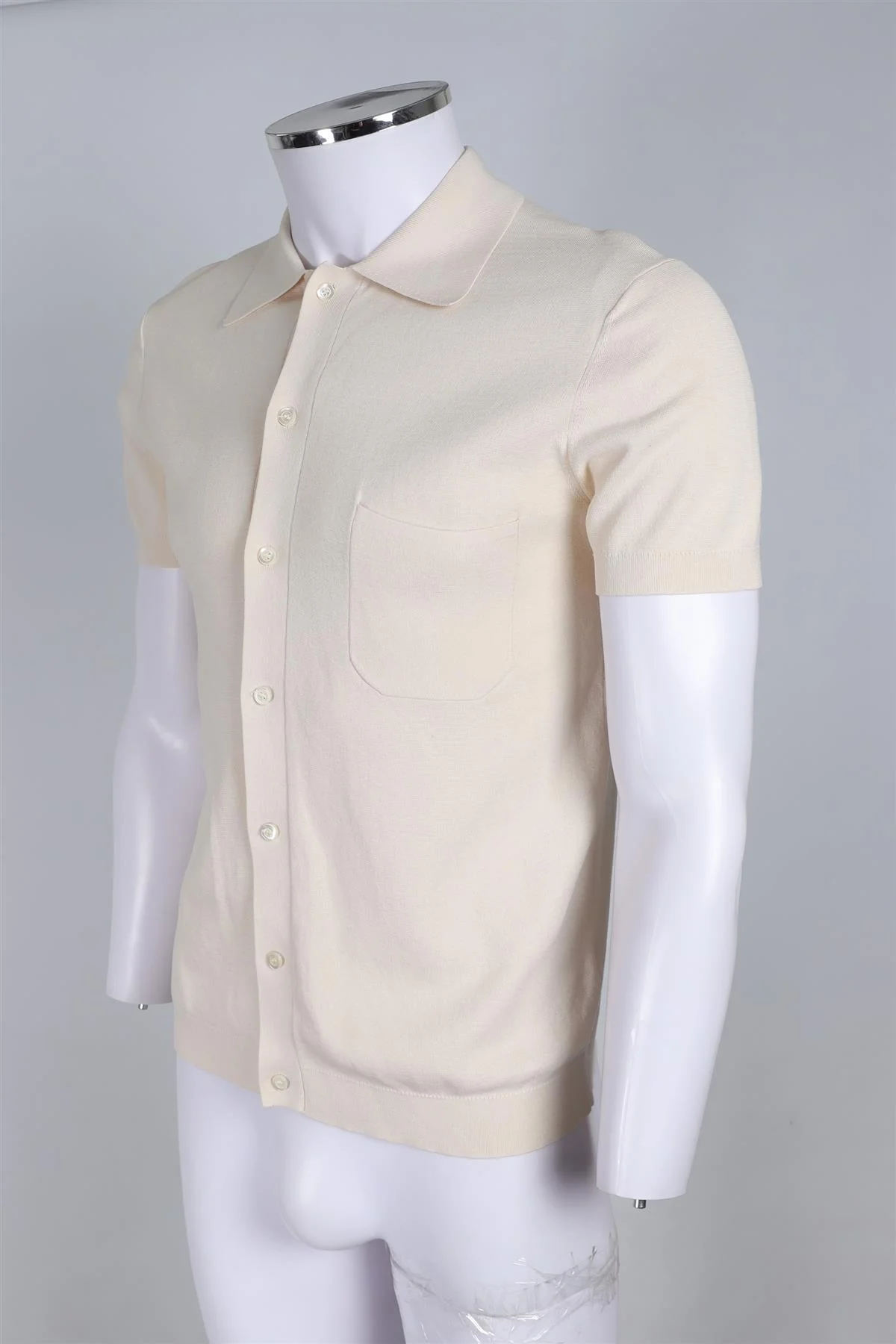 ODYSSEE CREAM MEN'S COTTON TOP SMALL - Image 3