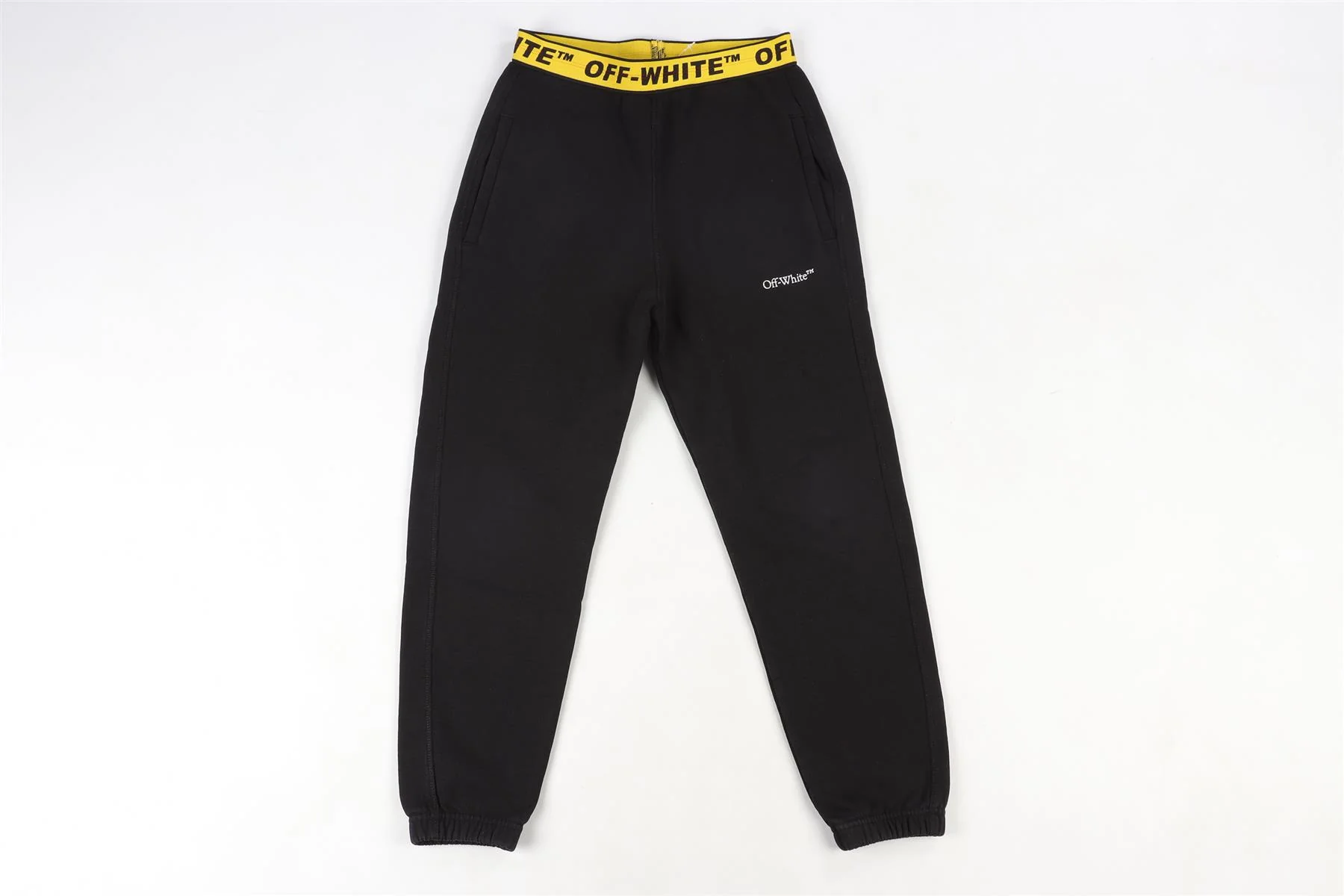 OFF-WHITE BLACK KIDS BOYS PANTS 10 YEARS - Image 2