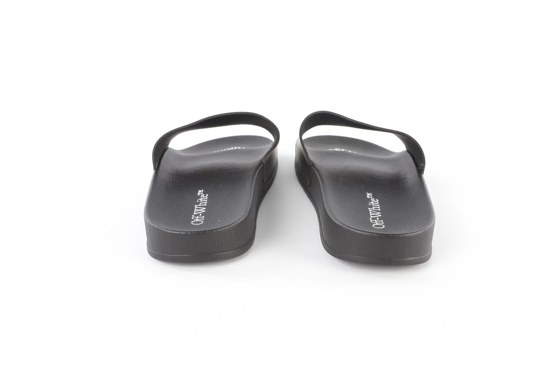OFF-WHITE BLACK KIDS BOYS SLIDES EU 37 UK 4 US 4.5 - Image 5