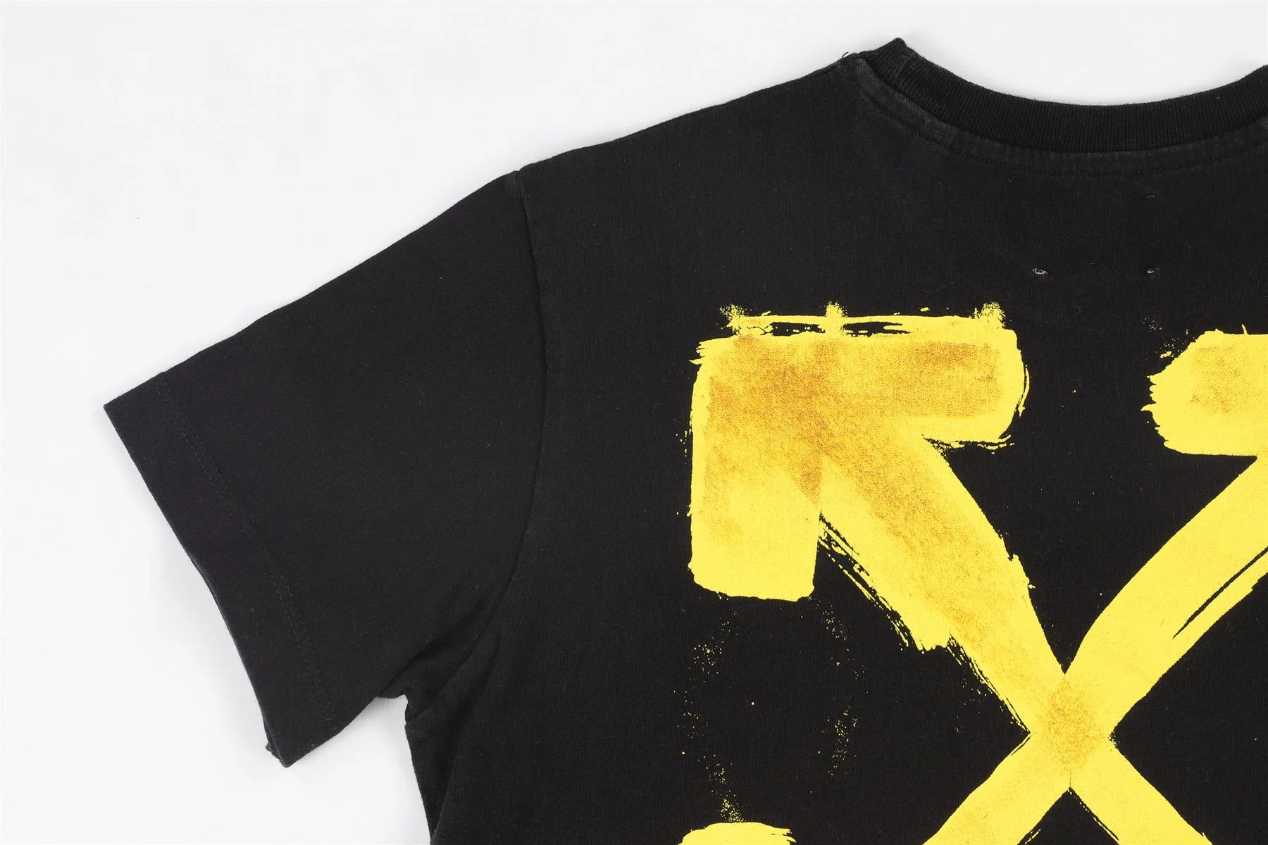 OFF-WHITE BLACK KIDS BOYS T-SHIRT 8 YEARS - Image 5