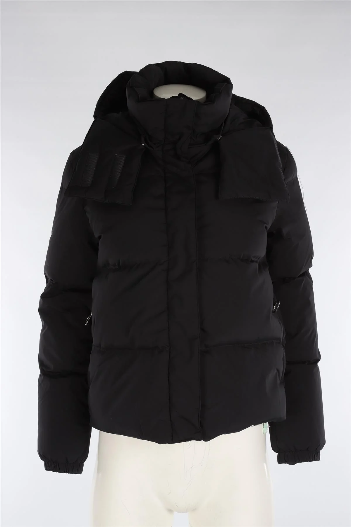OFF-WHITE BLACK SHELL JACKET IT 38 UK 6 - Image 2