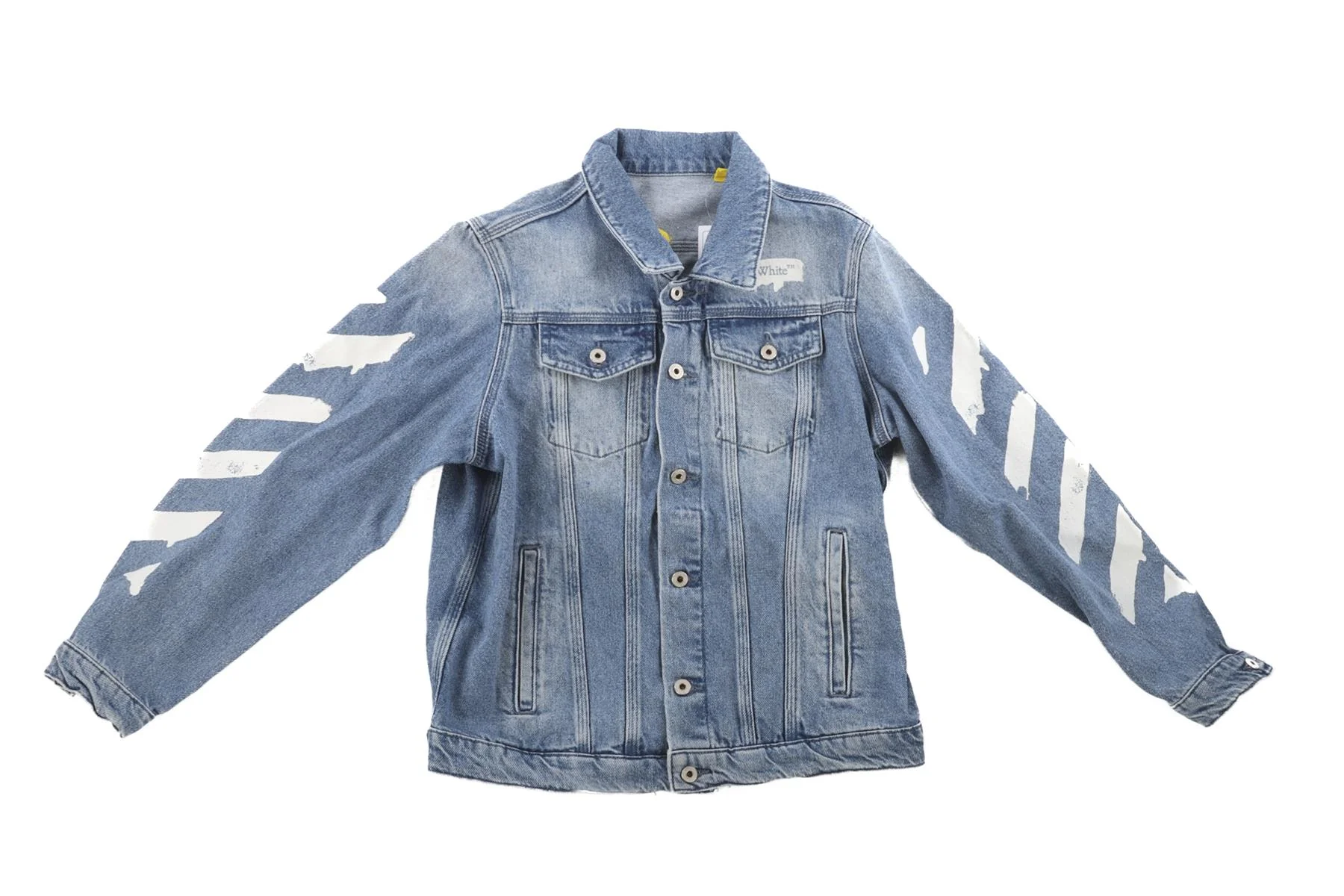 OFF-WHITE BLUE KIDS BOYS JACKET 12 YEARS - Image 2