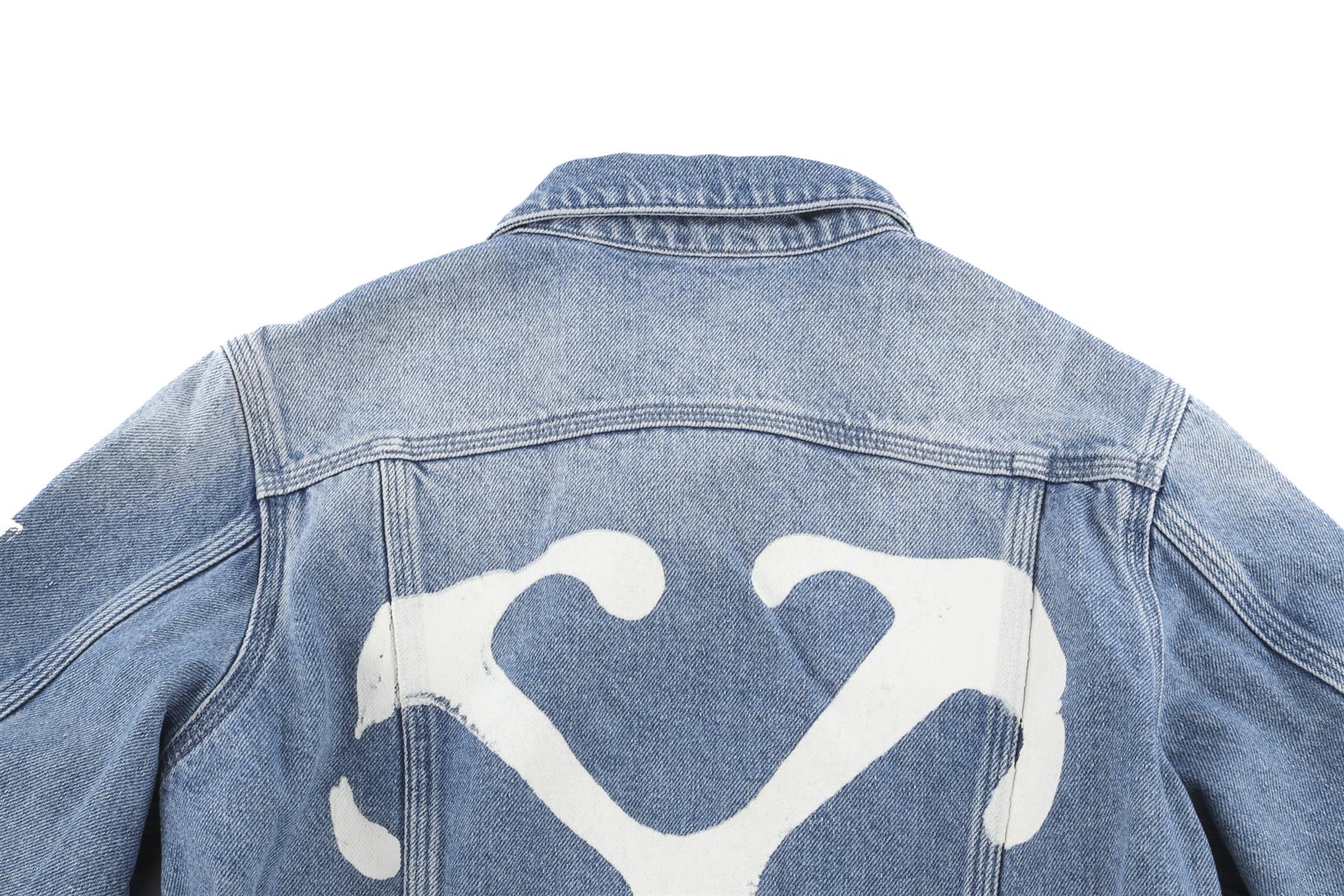 OFF-WHITE BLUE KIDS BOYS JACKET 12 YEARS - Image 5