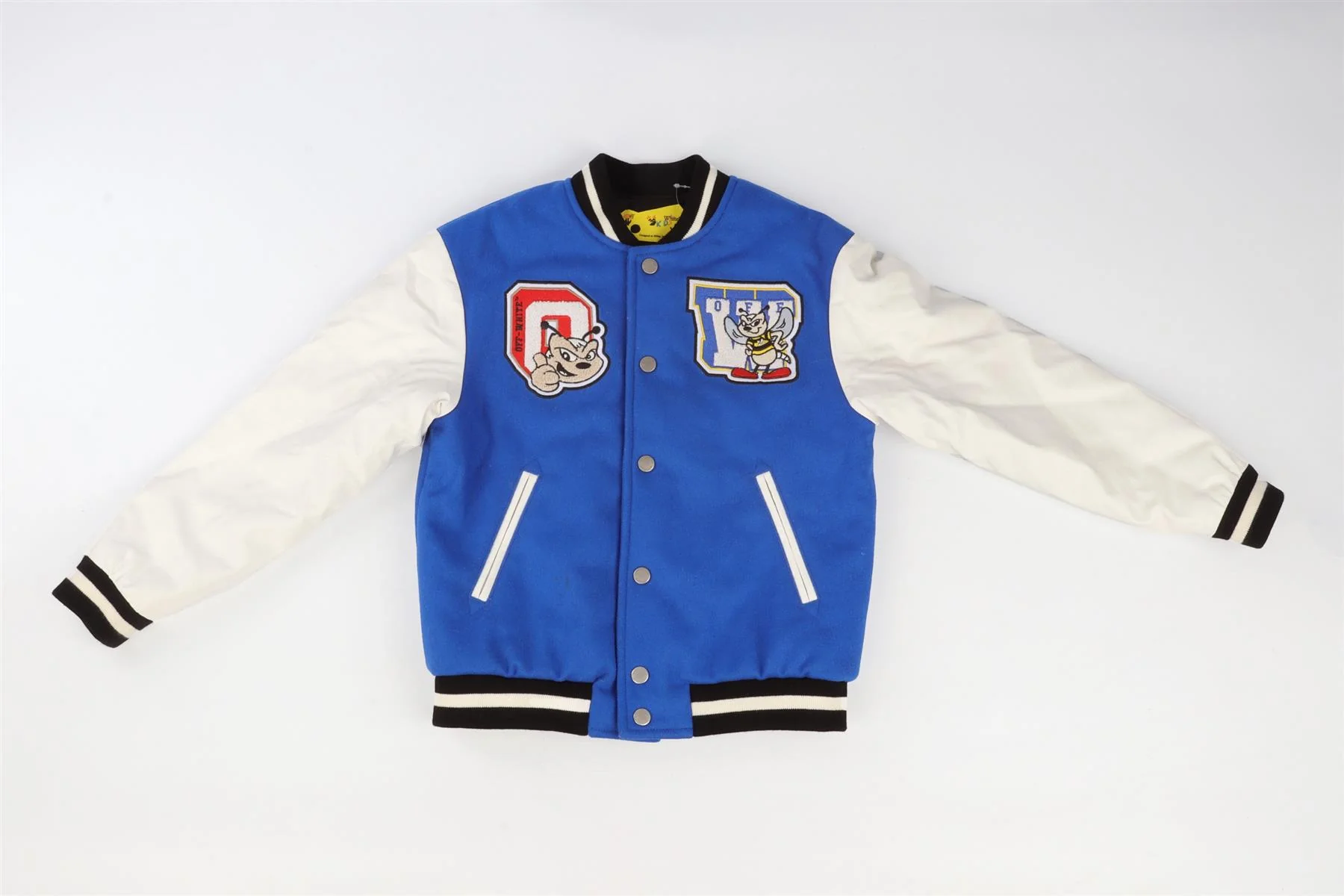 OFF-WHITE BLUE KIDS BOYS JACKET 8 YEARS - Image 2