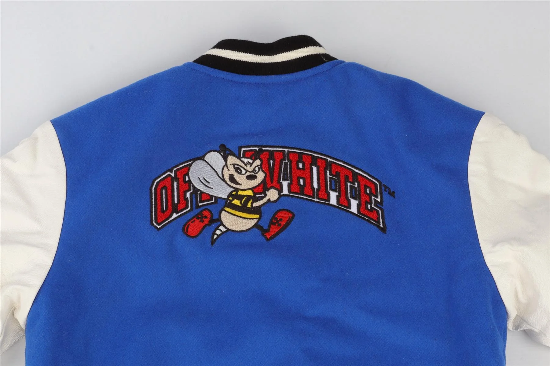 OFF-WHITE BLUE KIDS BOYS JACKET 8 YEARS - Image 5