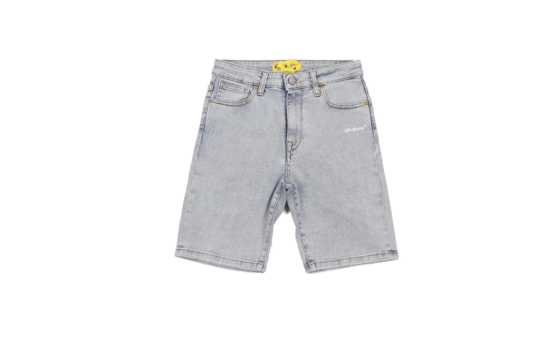 OFF-WHITE BLUE KIDS BOYS SHORTS 10 YEARS - Image 2