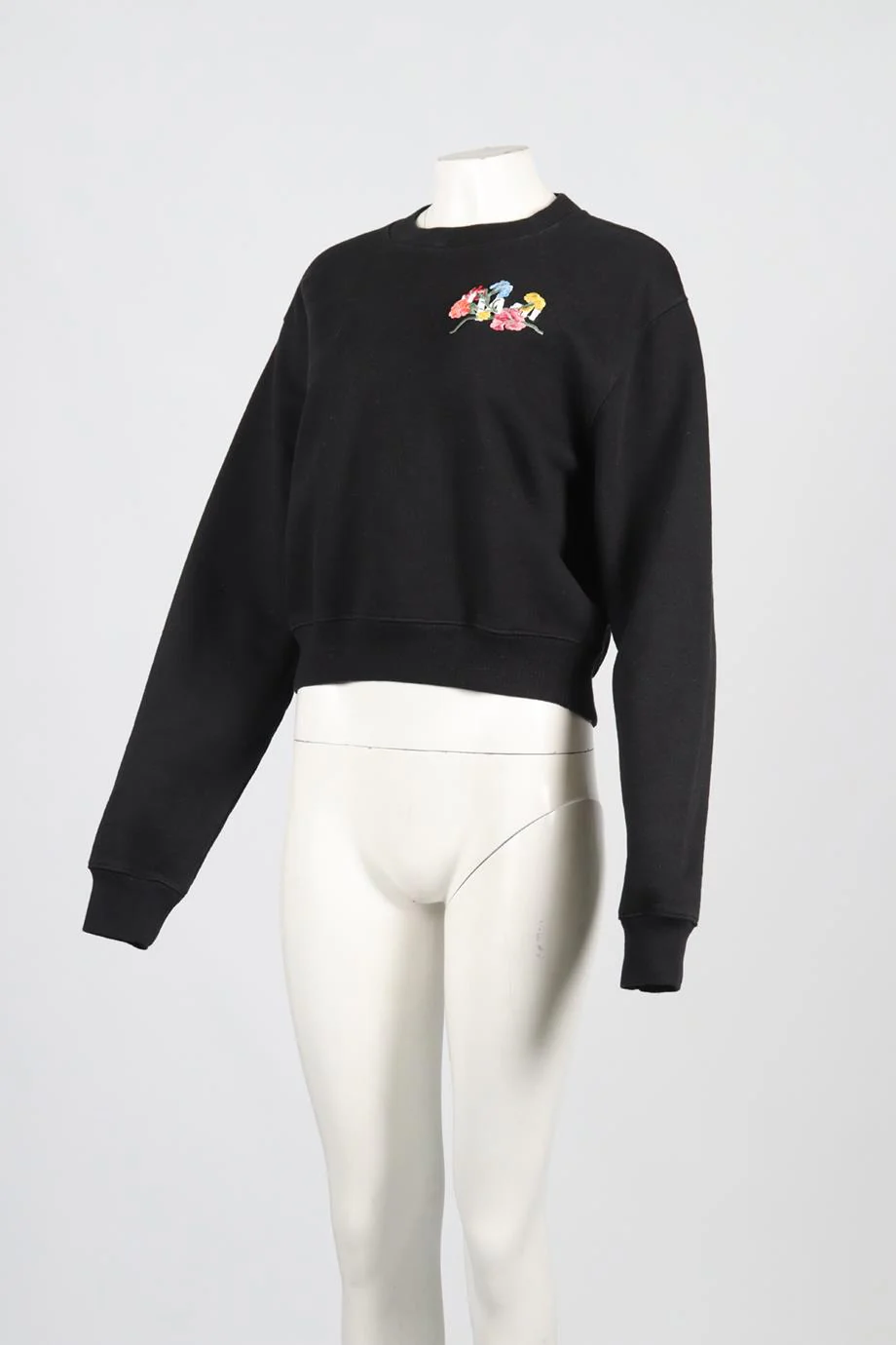 OFF-WHITE C/O VIRGIL ABLOH COTTON SWEATSHIRT SMALL - Image 3