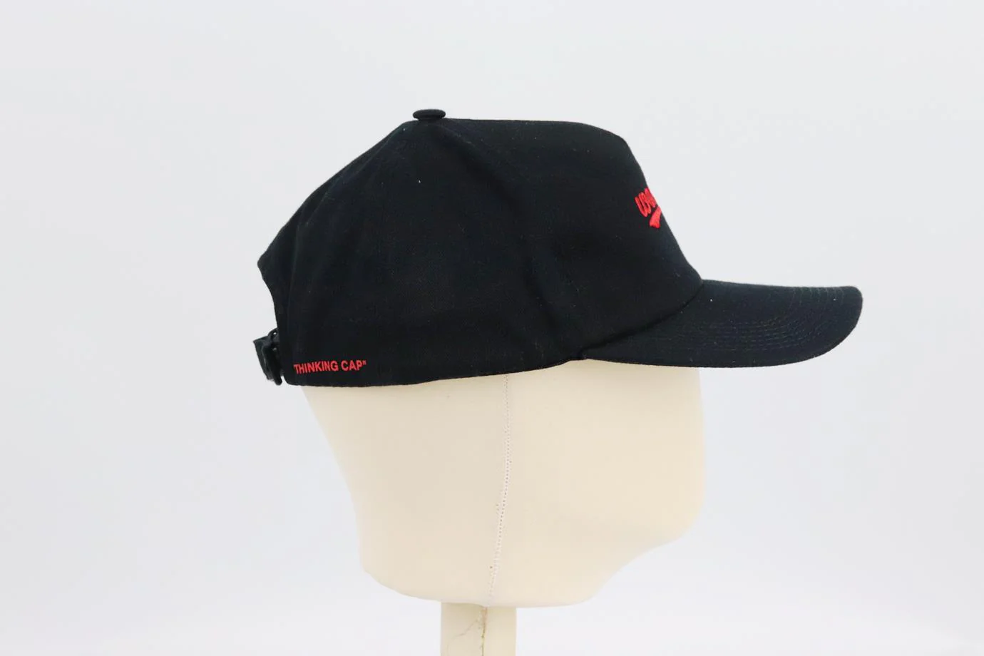 OFF-WHITE C/O VIRGIL ABLOH EMBROIDERED COTTON TWILL BASEBALL CAP ONE SIZE - Image 4