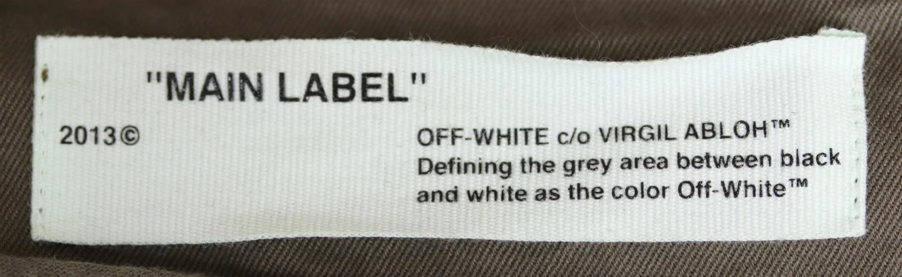 OFF-WHITE C/O VIRGIL ABLOH EMBROIDERED COTTON TWILL JACKET MEDIUM - Image 5