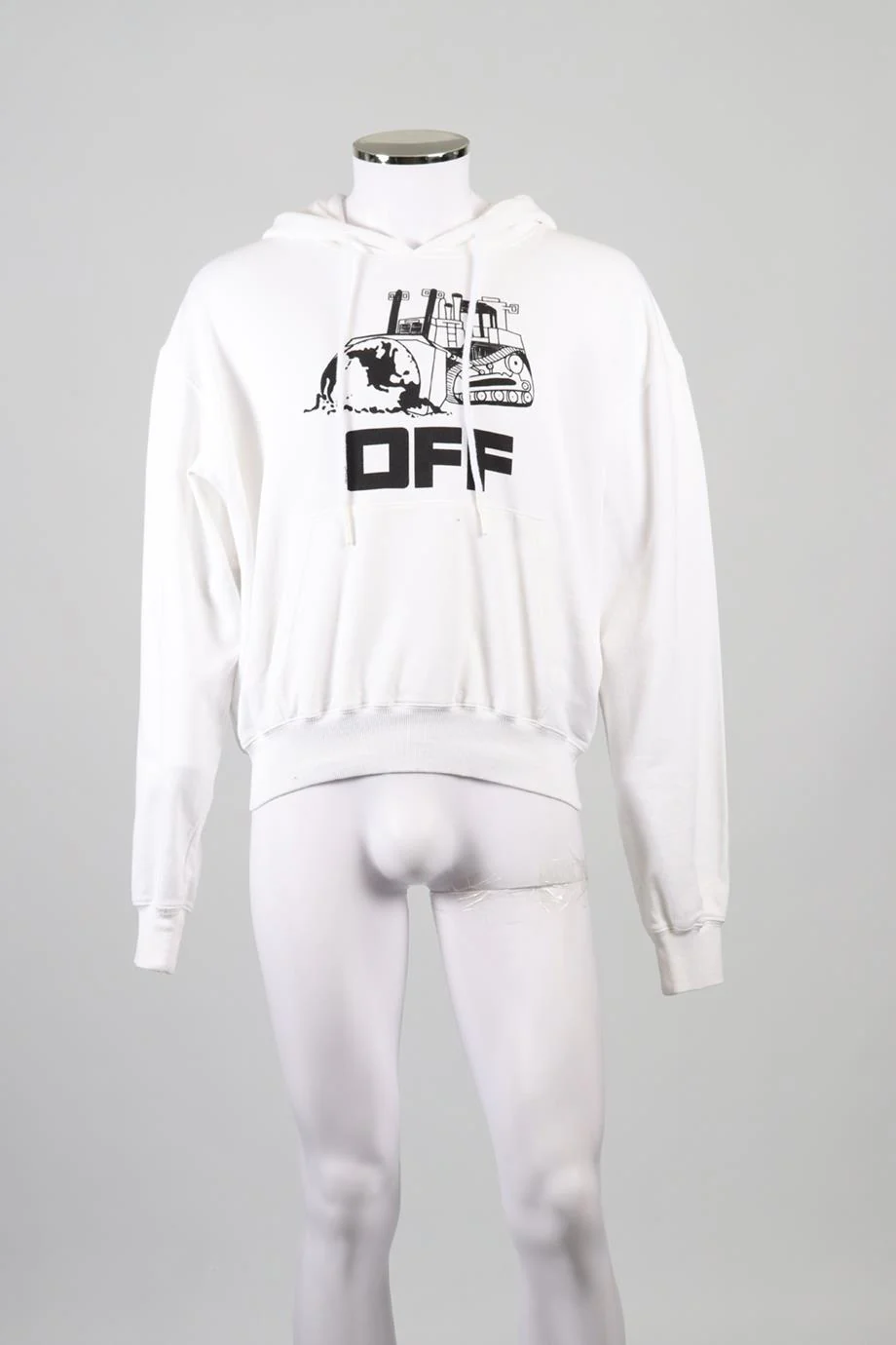 OFF-WHITE C/O VIRGIL ABLOH MEN'S COTTON HOODIE MEDIUM - Image 2