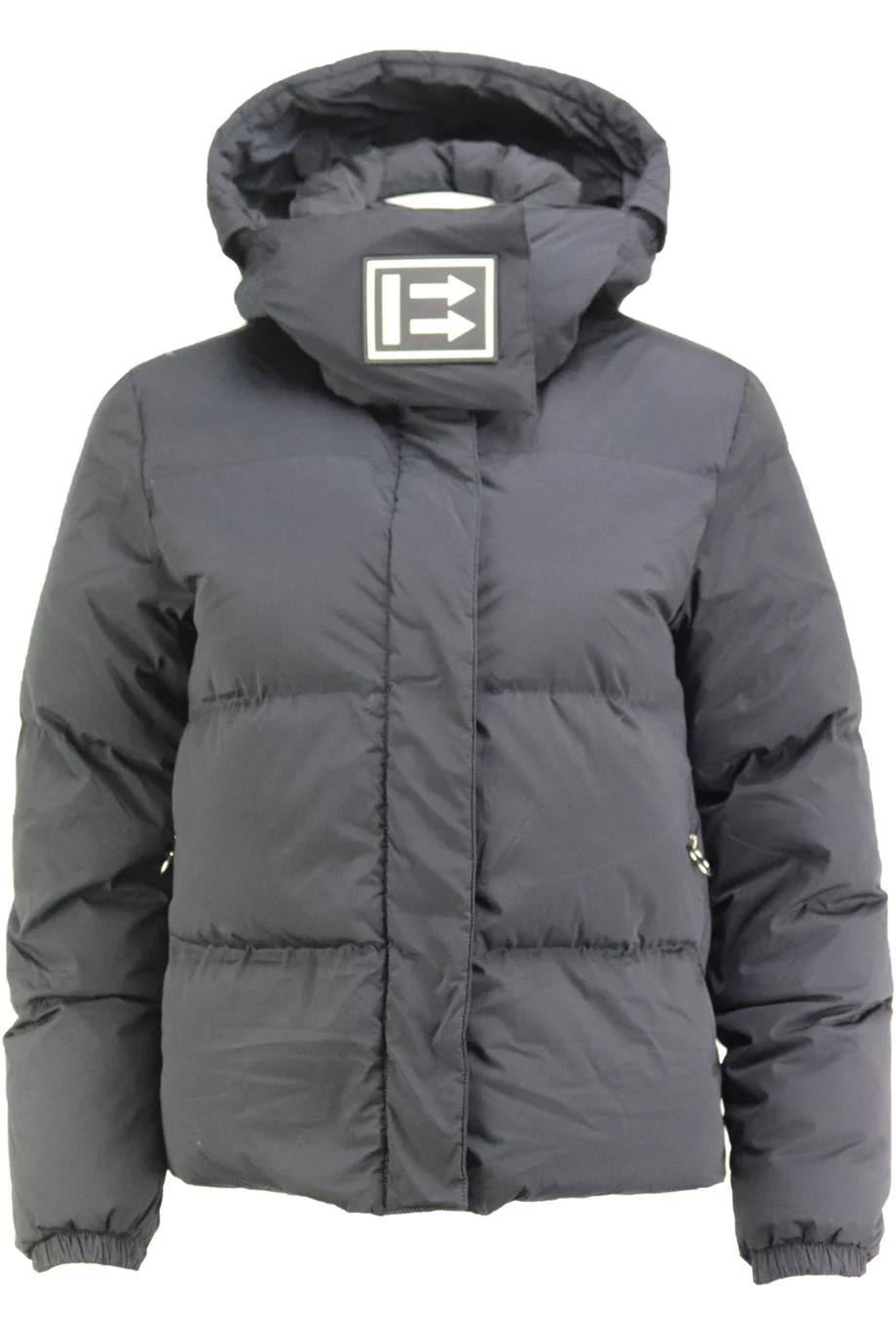 OFF-WHITE C/O VIRGIL ABLOH PRINTED QUILTED SHELL DOWN JACKET IT 38 UK 6