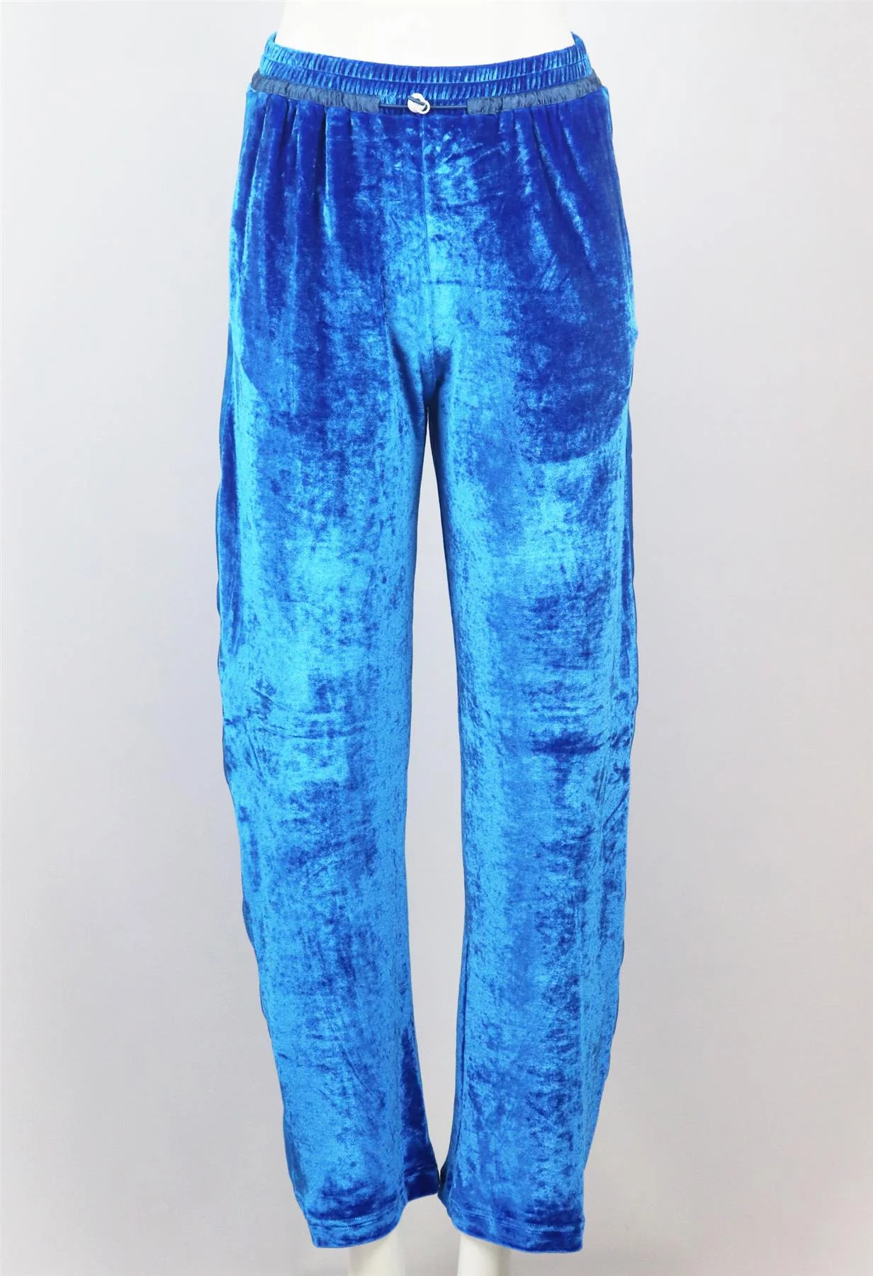 OFF-WHITE C/O VIRGIL ABLOH SILK VELVET PANTS IT 40 UK 8 - Image 2
