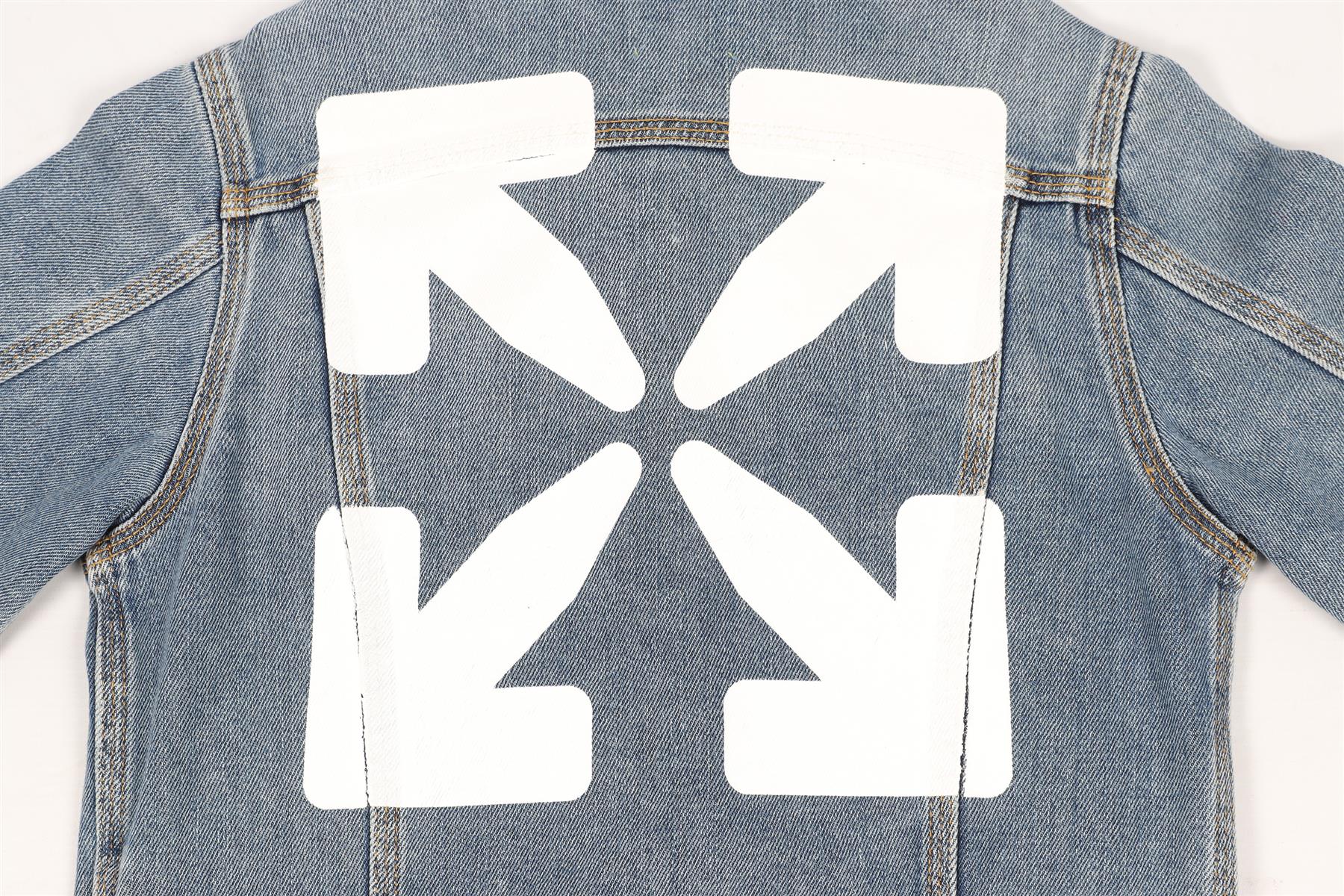 OFF-WHITE KIDS BOYS DENIM JACKET 8 YEARS - Image 5