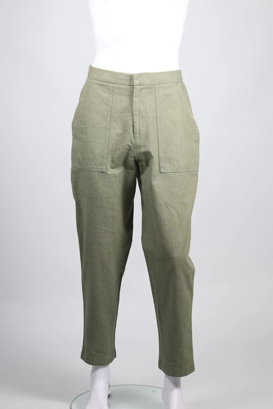 OFFICINE GENERALE MEN'S COTTON TAPERED PANTS IT 46 UK/ US WAIST 30 - Image 2