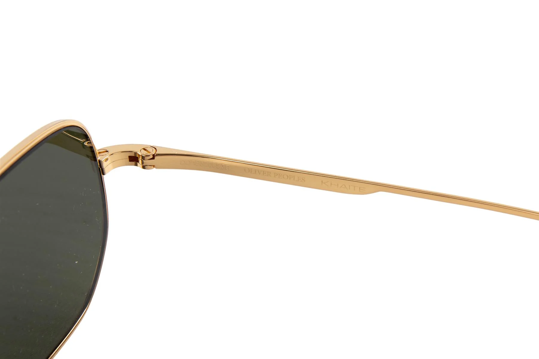 OLIVER PEOPLES + KHAITE GOLD 1989C GOLD TONE SUNGLASSES - Image 5