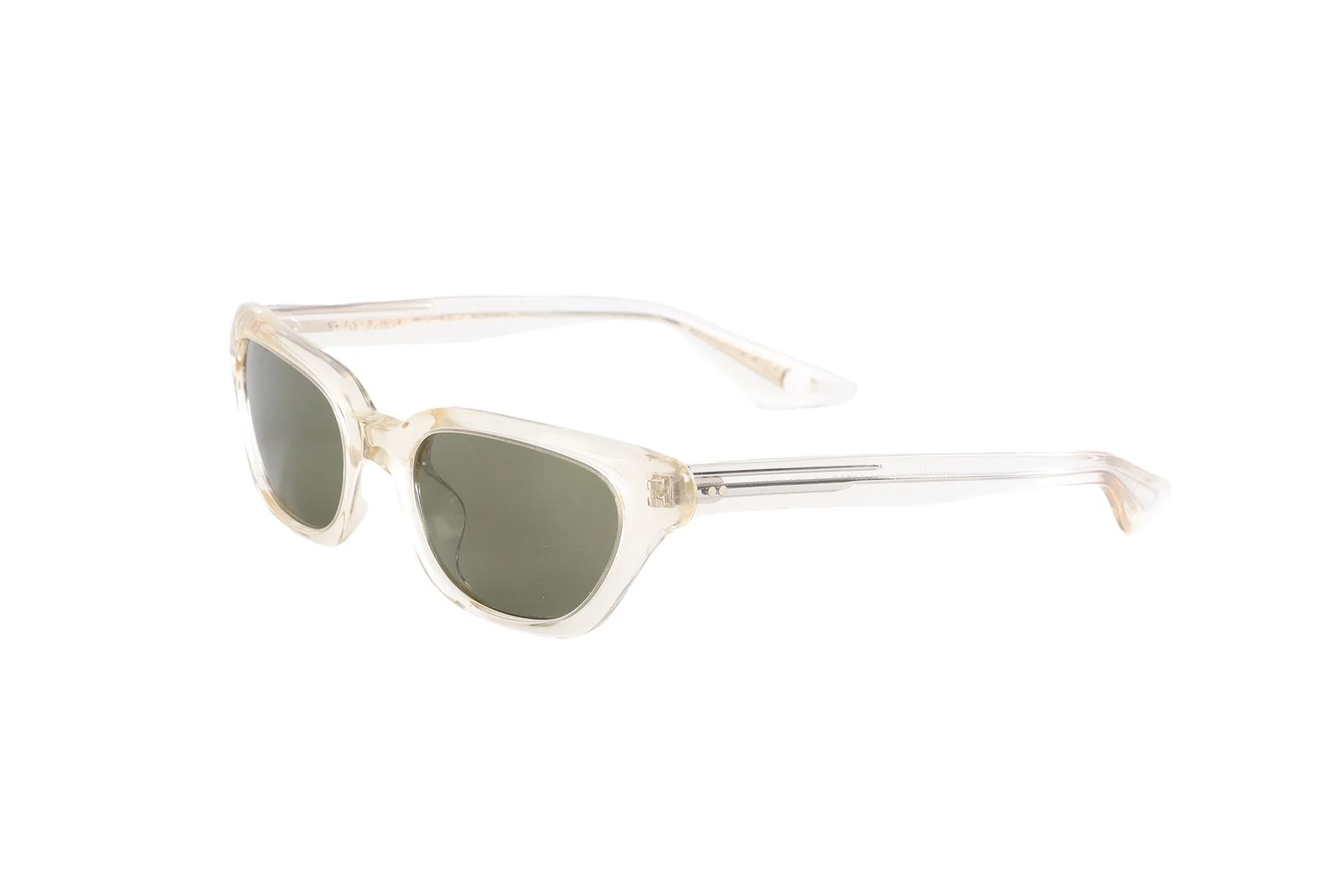 OLIVER PEOPLES + KHAITE NEUTRALS CAT EYE ACETATE SUNGLASSES - Image 4