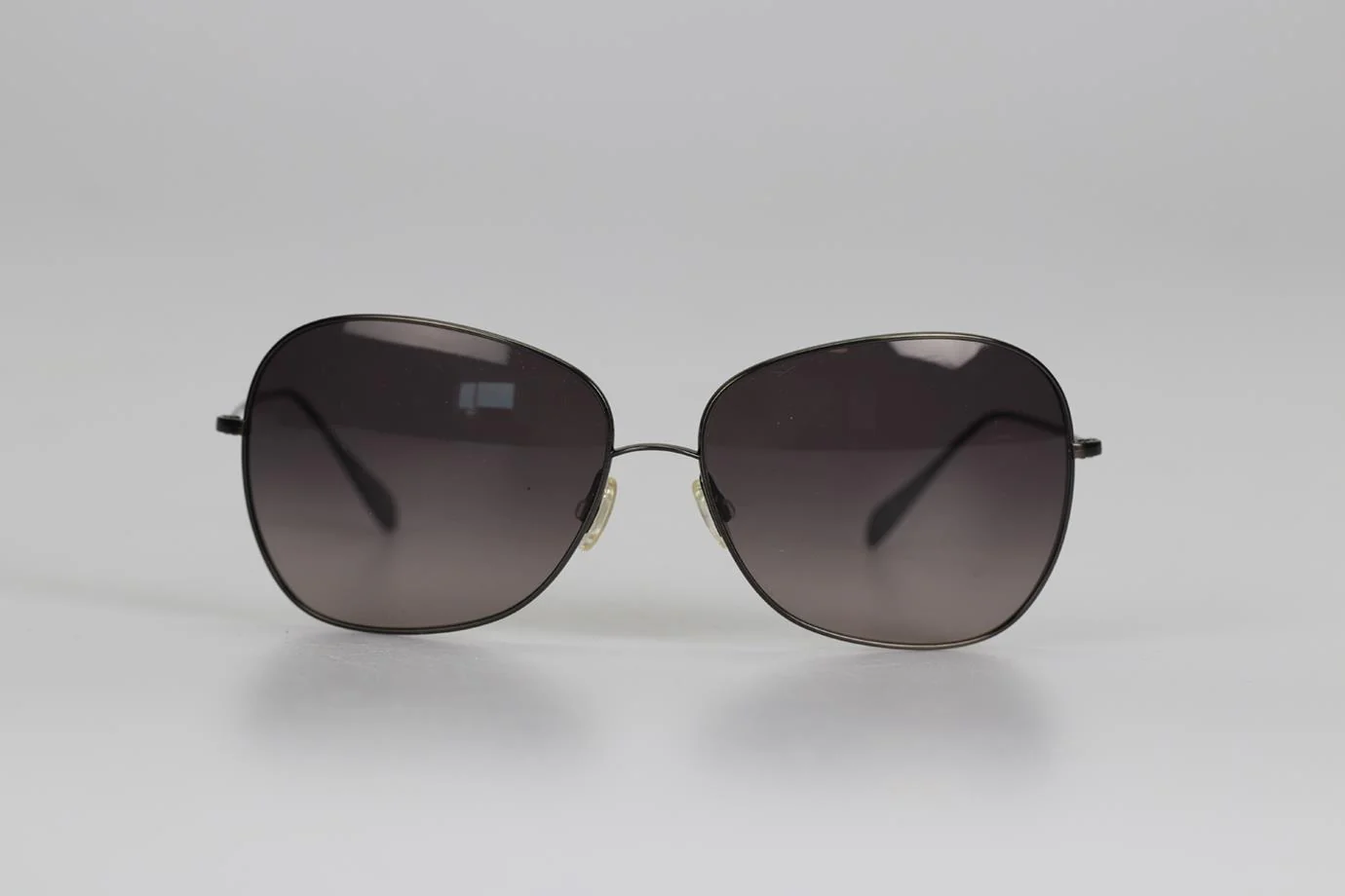OLIVER PEOPLES SQUARE FRAME METAL SUNGLASSES - Image 3