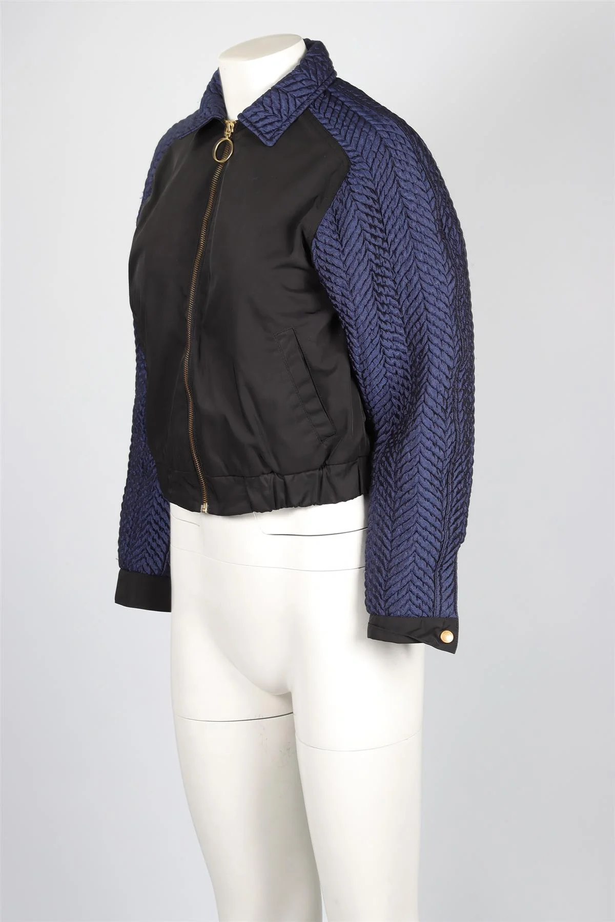 OPENING CEREMONY BLACK SATIN JACKET SMALL - Image 3