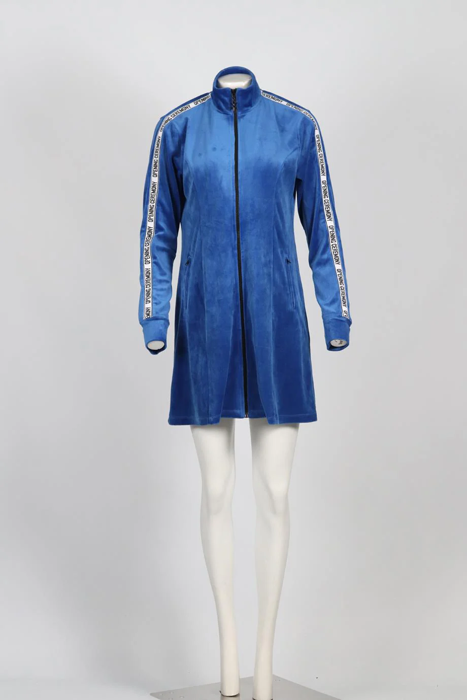 OPENING CEREMONY VELVET MINI DRESS LARGE - Image 2