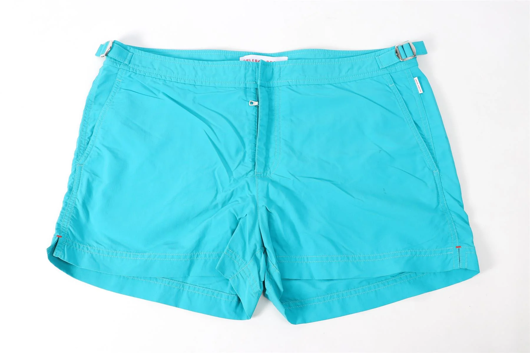 ORLEBAR BROWN GREEN MEN'S SWIM SHORTS - Image 2