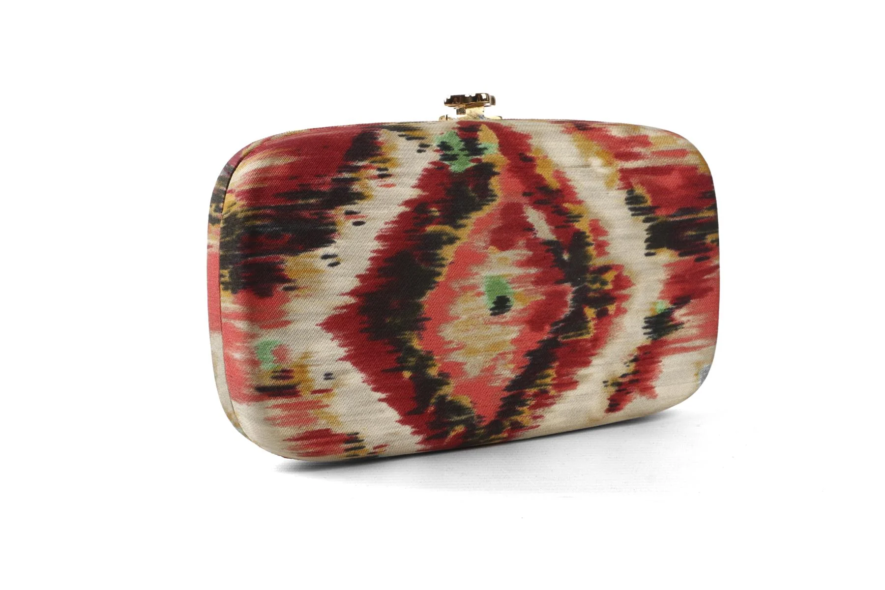 OSCAR DE LA RENTA MULTI SATIN CLUTCH - Image 3