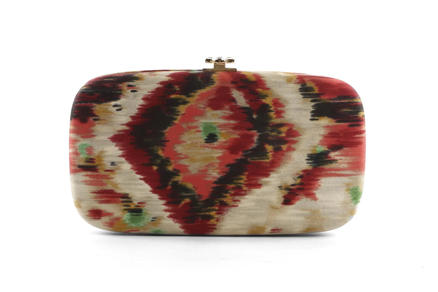 OSCAR DE LA RENTA MULTI SATIN CLUTCH - Image 6
