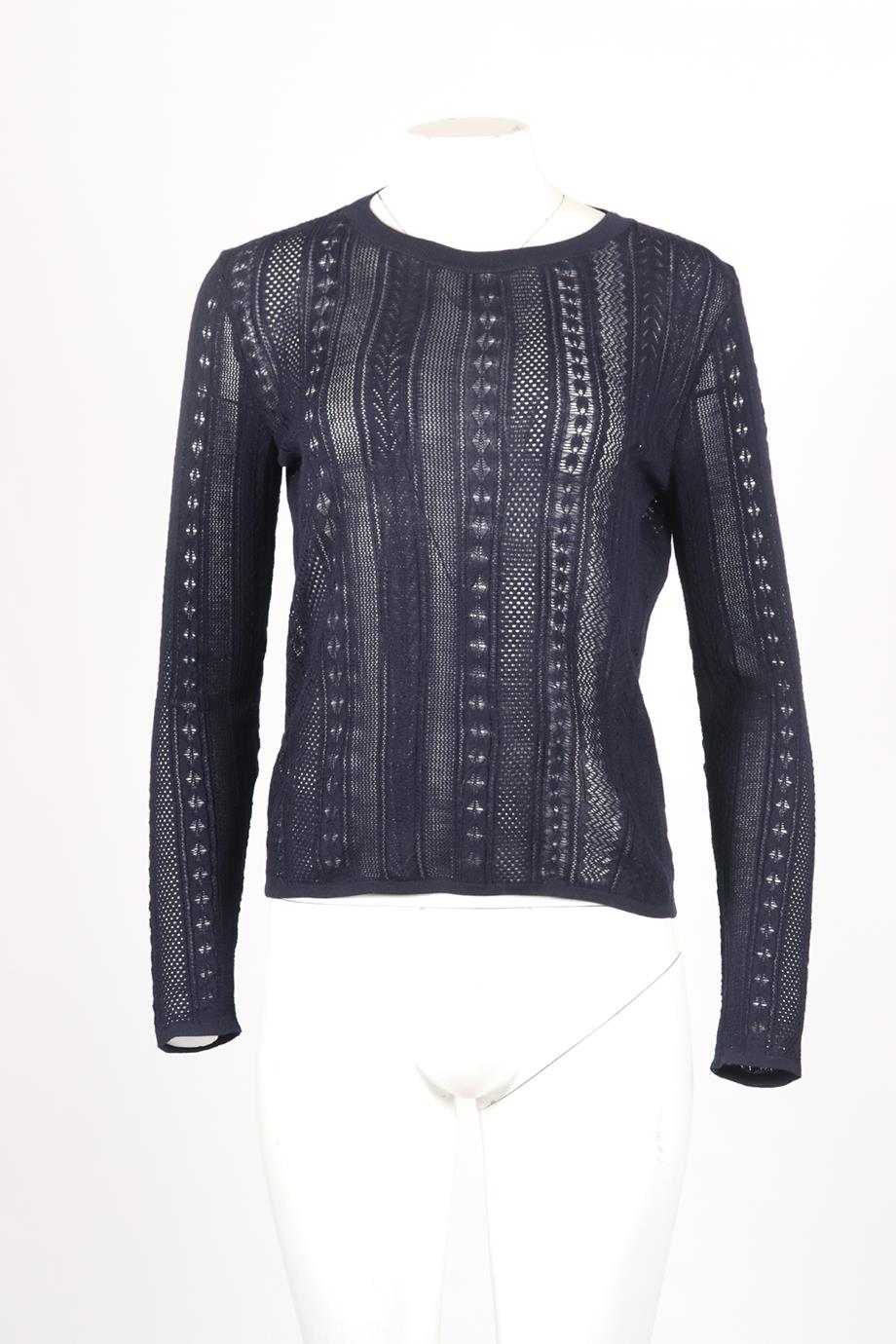 OSCAR DE LA RENTA WOOL SWEATER LARGE - Image 2